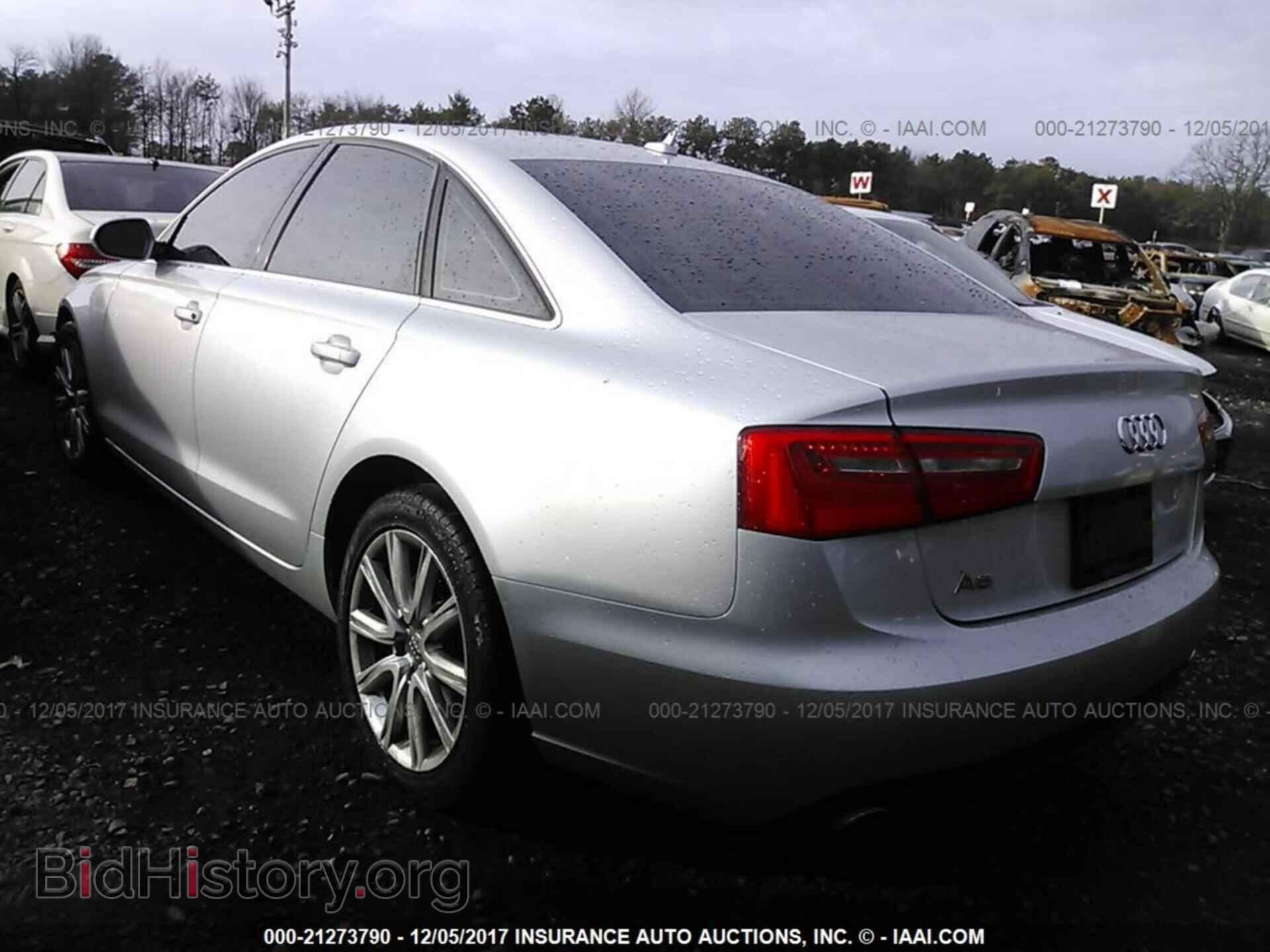2013 Audi A6 - VIN: WAUGFAFC2DN109800 - Фото 3