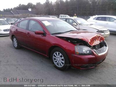 2011 Mitsubishi GALANT, red — VIN 4A32B2FF3BE012916, IAAI