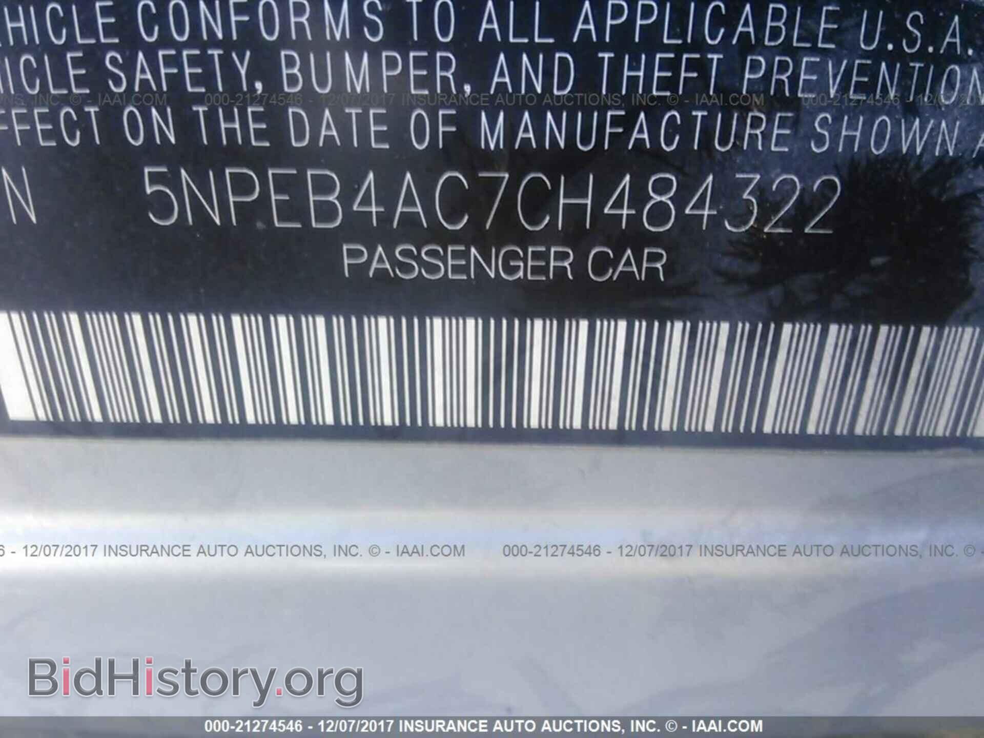2012 Hyundai Sonata - VIN: 5NPEB4AC7CH484322 - Photo 9