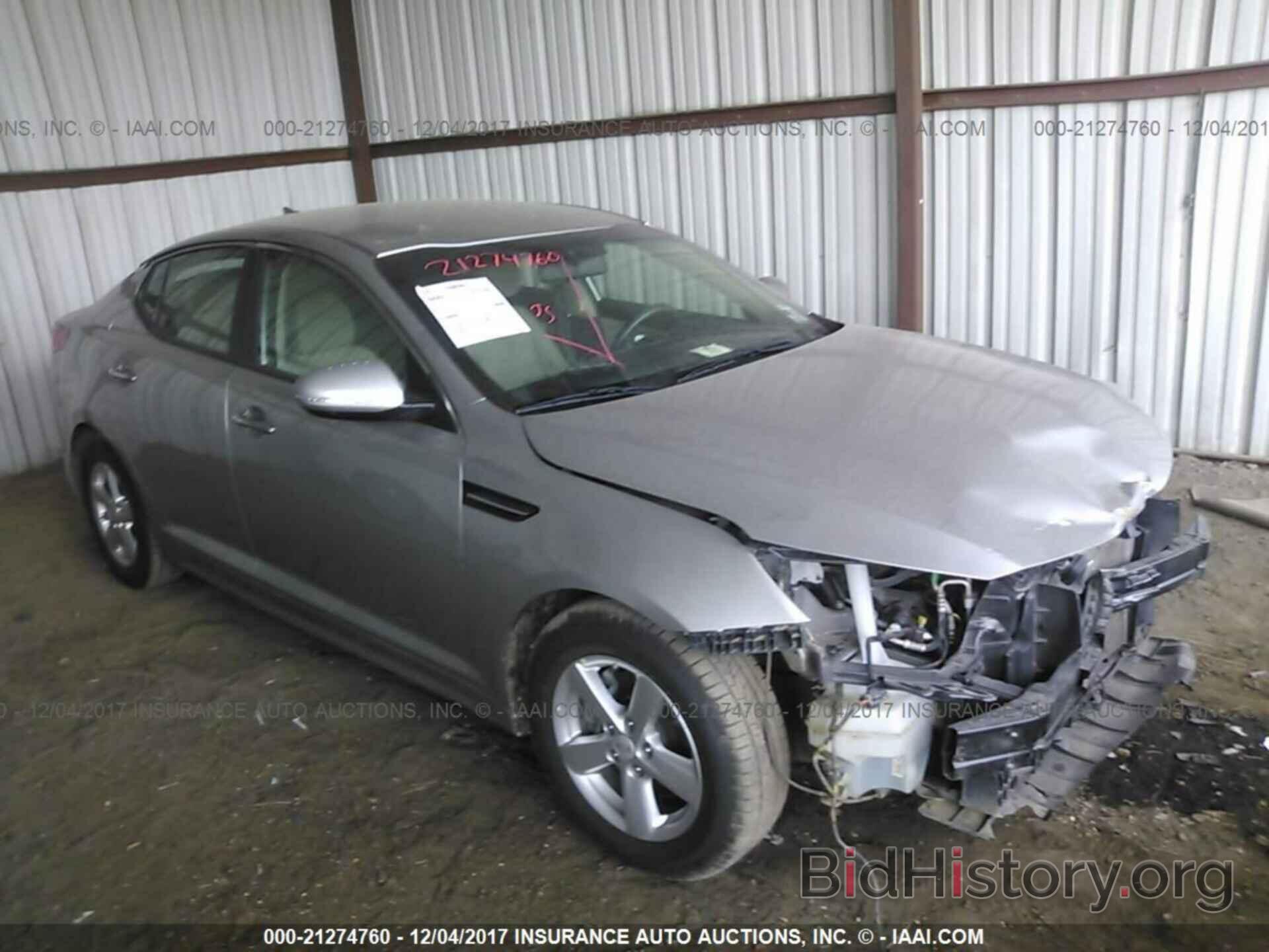 Photo 5XXGM4A76FG481921 - Kia Optima 2015