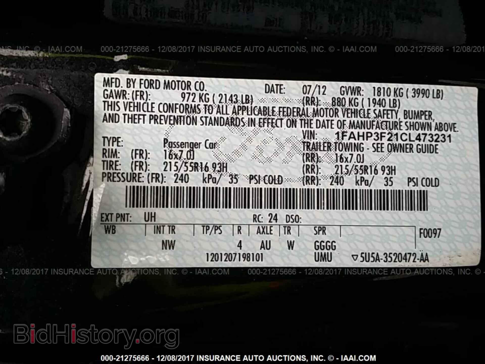 2012 Ford Focus - VIN: 1FAHP3F21CL473231 - Photo 9