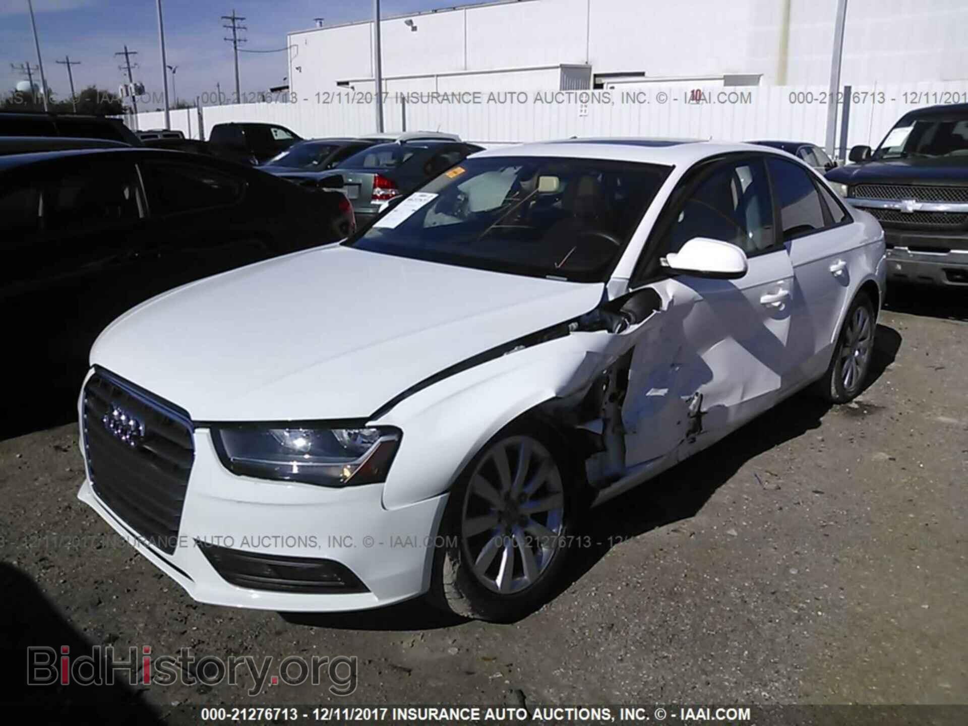 2014 Audi A4 - VIN: WAUBFAFL0EA072197 - Photo 2