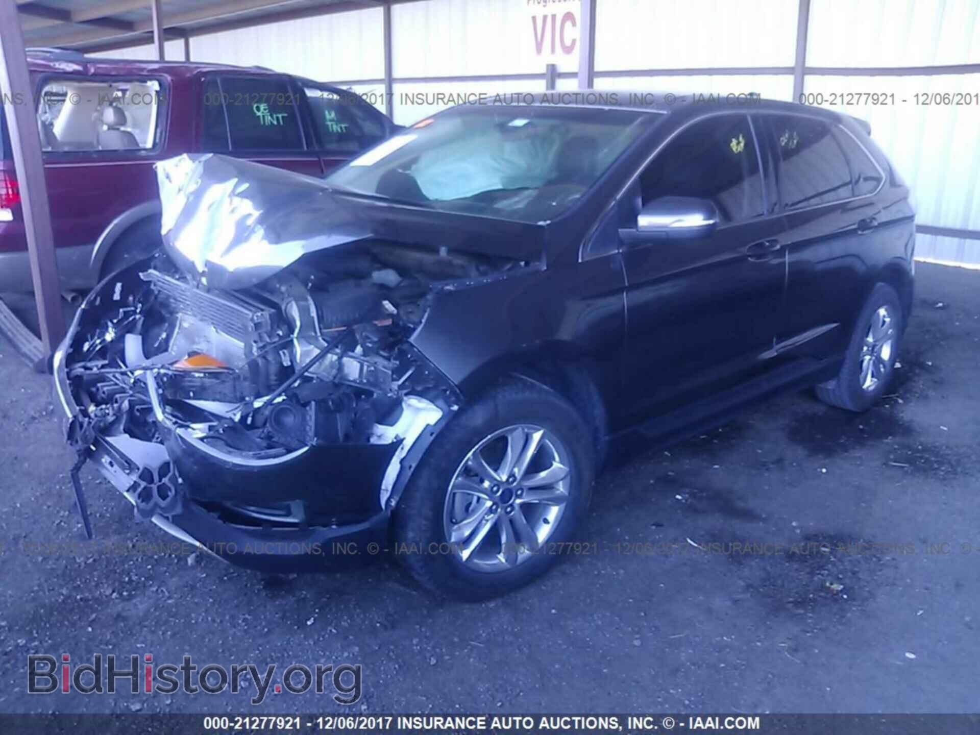 2015 Ford Edge - VIN: 2FMTK3J81FBB03377 - Фото 2