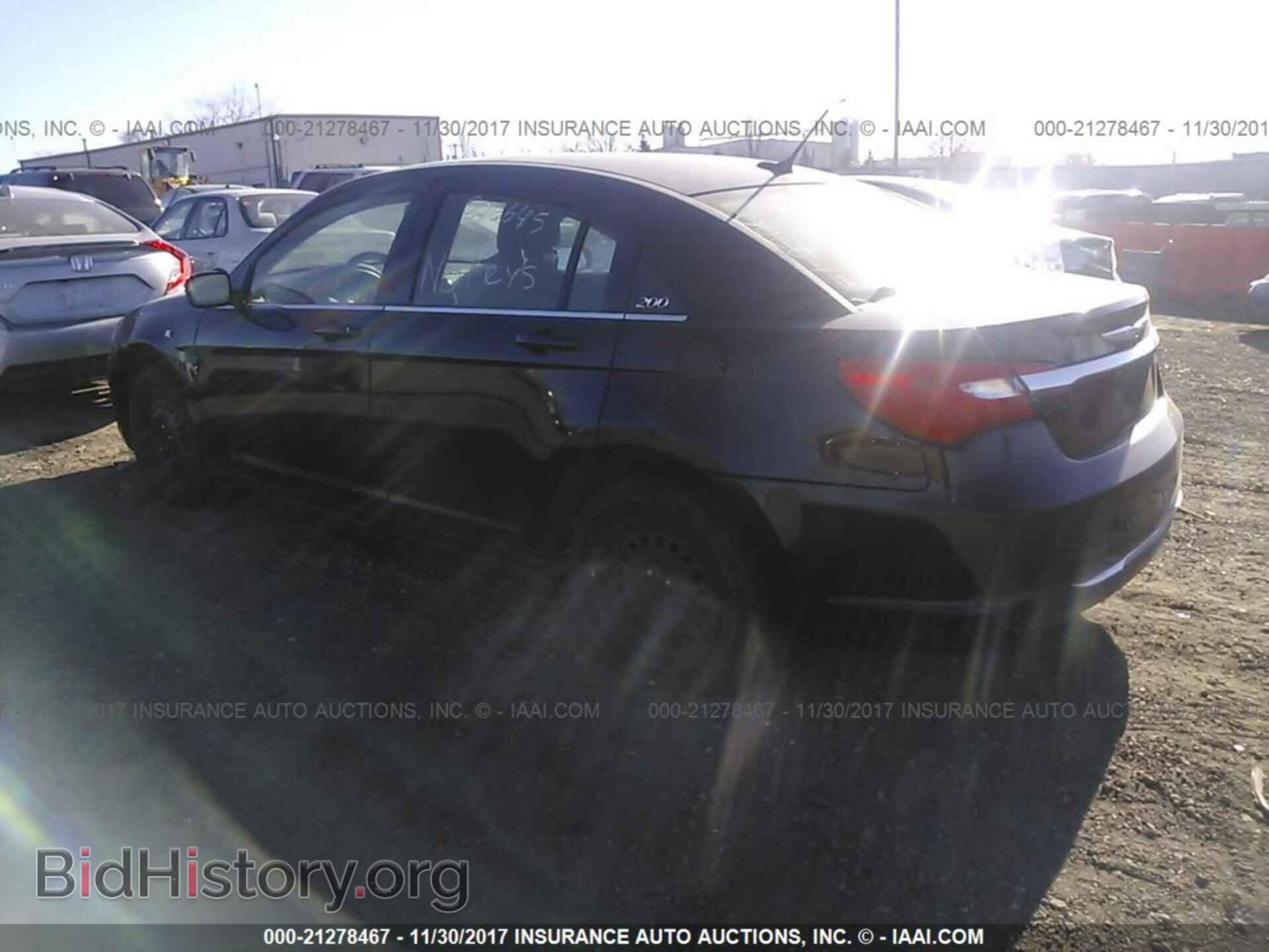 2012 Chrysler 200 - VIN: 1C3CCBBBXCN114033 - Фото 3