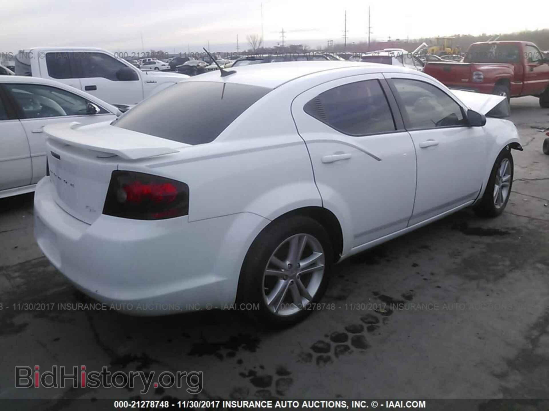 2013 Dodge Avenger - VIN: 1C3CDZAG2DN581077 - Фото 4