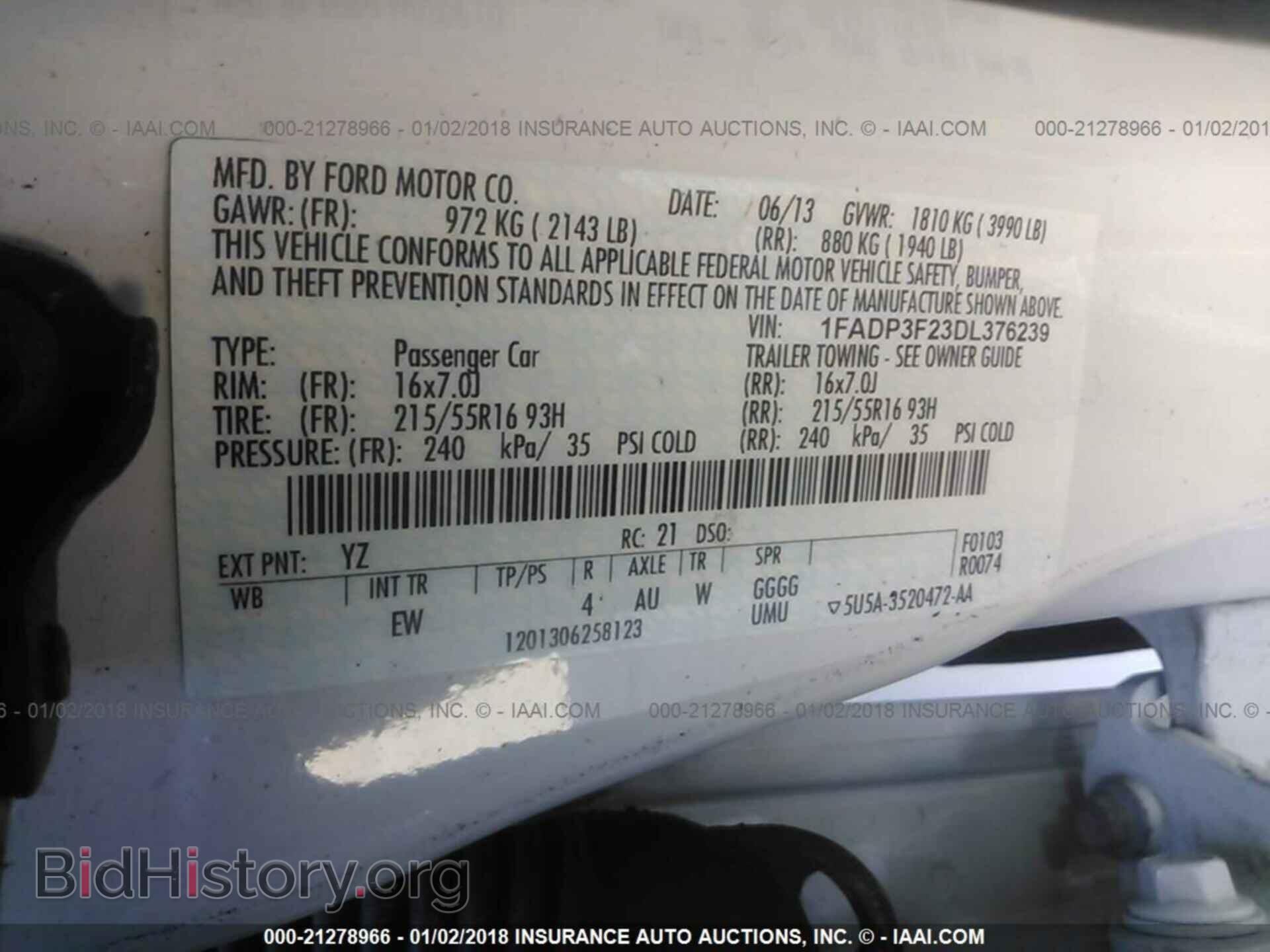 2013 Ford Focus - VIN: 1FADP3F23DL376239 - Photo 9