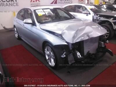 2016 BMW 340, silver — VIN WBA8B3C59GK383812, IAAI