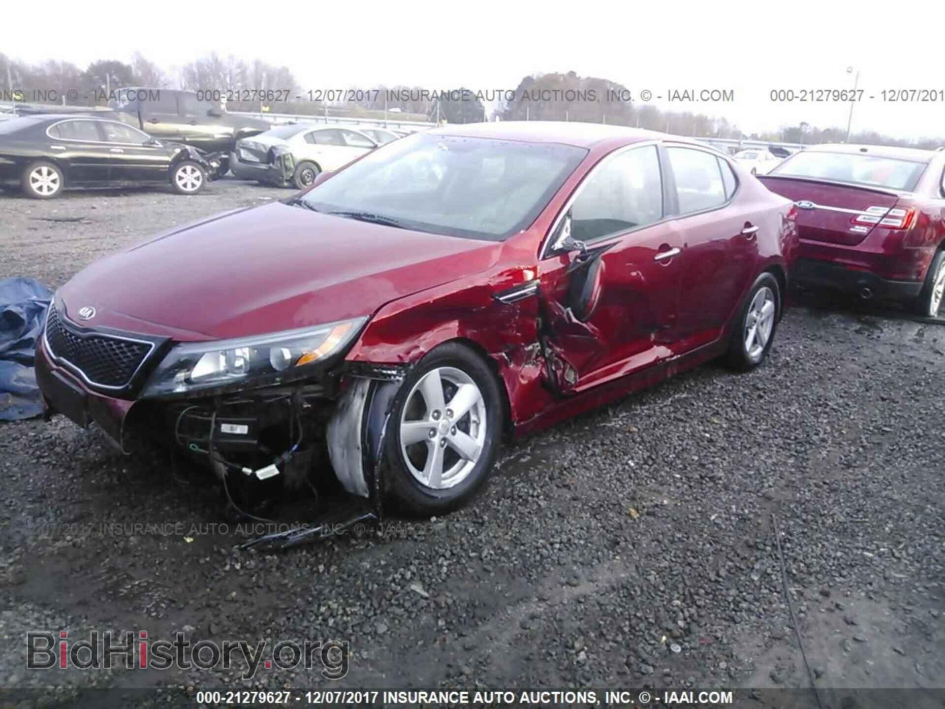 2014 Kia Optima - VIN: 5XXGM4A7XEG289948 - Фото 2