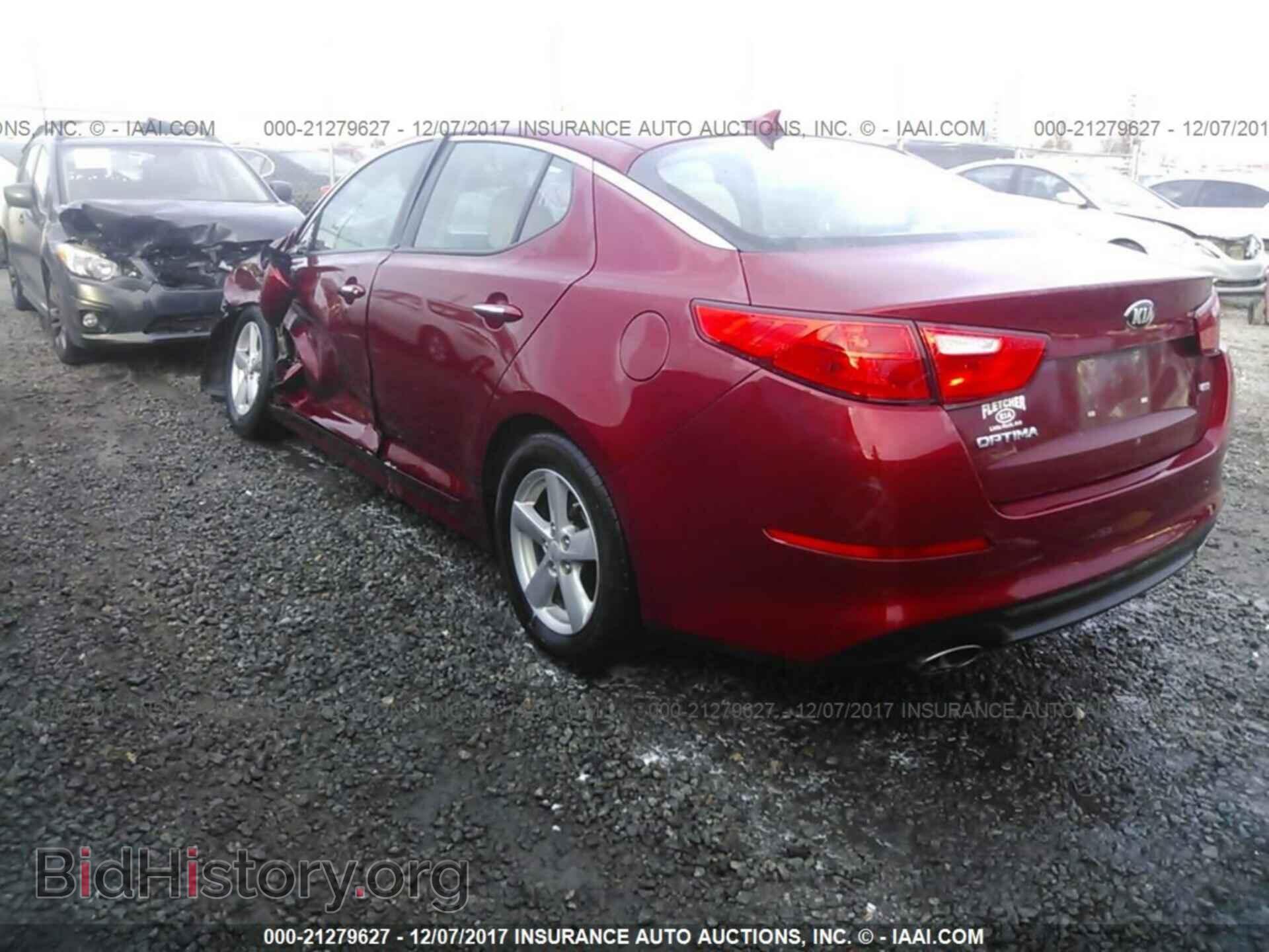 2014 Kia Optima - VIN: 5XXGM4A7XEG289948 - Фото 3