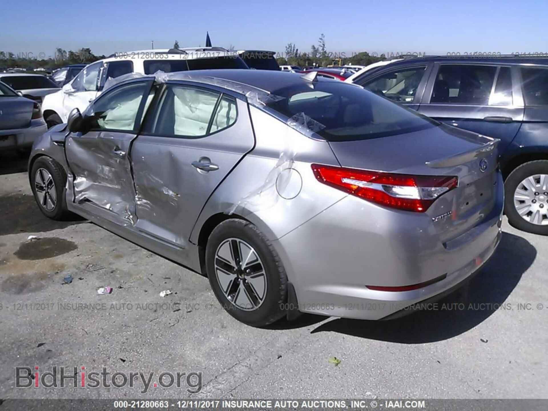 2012 Kia Optima - VIN: KNAGM4AD8C5013708 - Фото 3