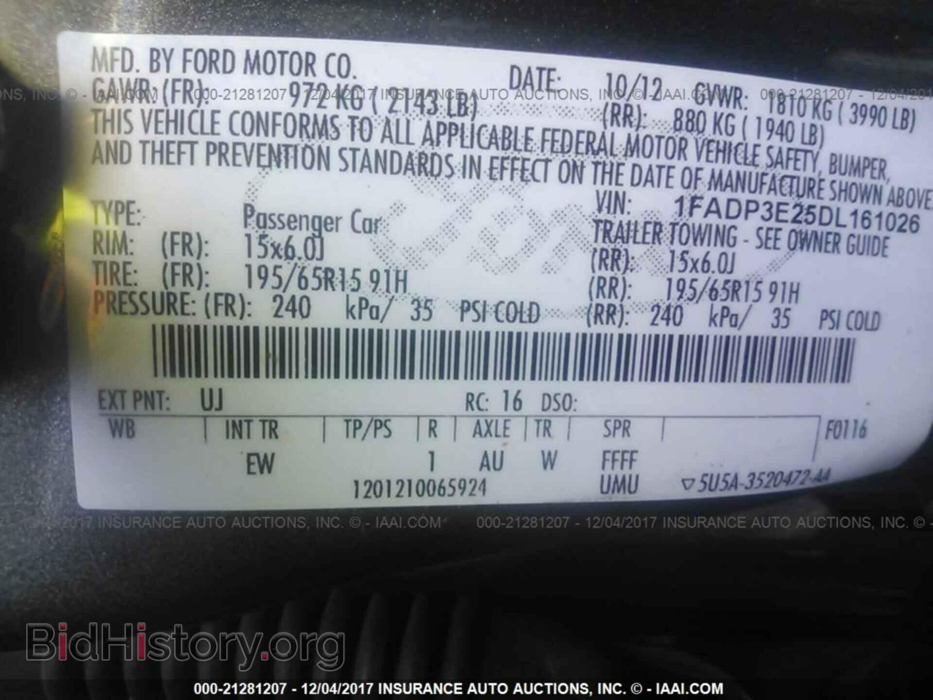 2013 Ford Focus - VIN: 1FADP3E25DL161026 - Photo 9