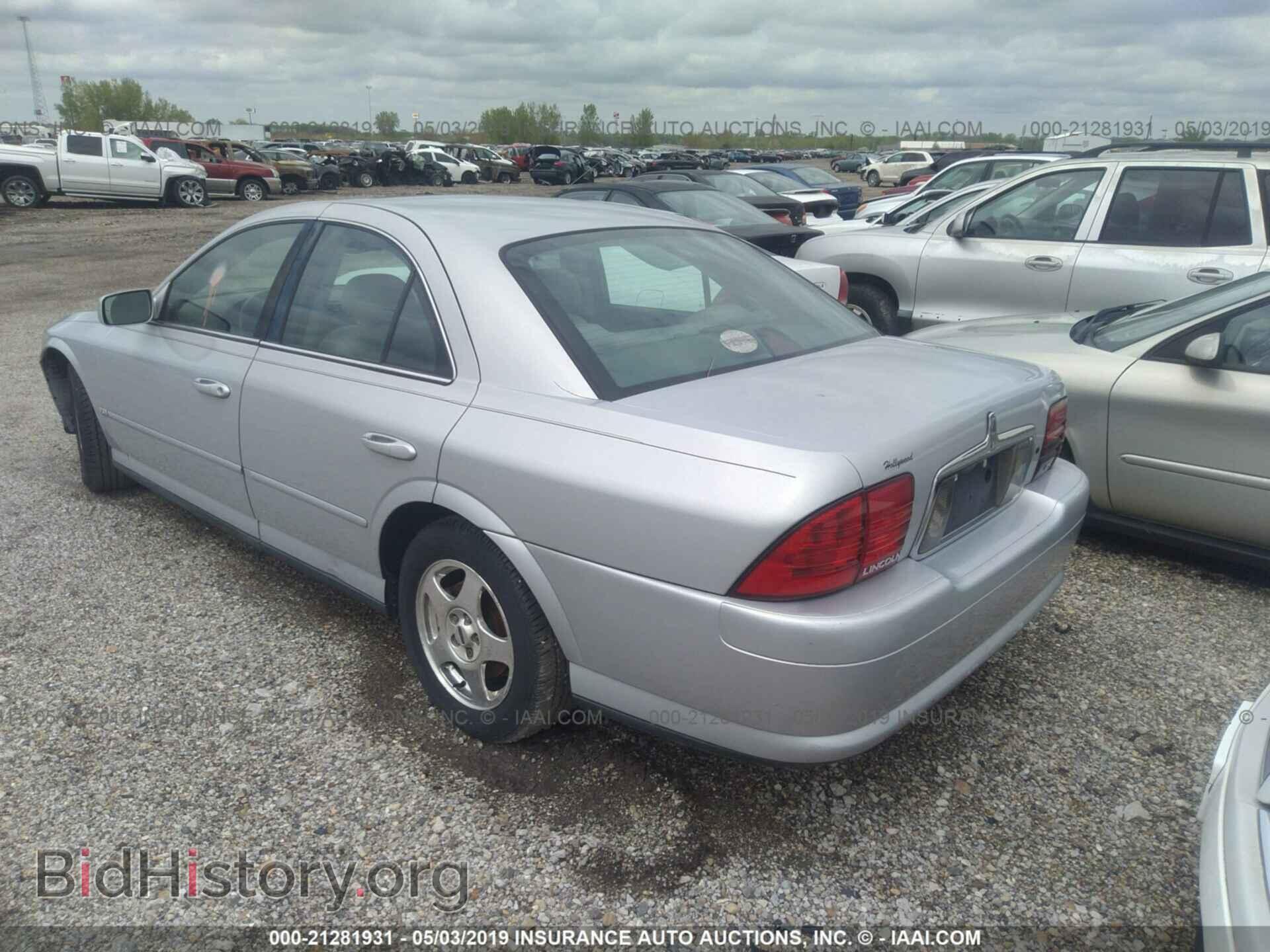 2001 LINCOLN LS - VIN: 1LNHM86SX1Y617046 - Photo 3
