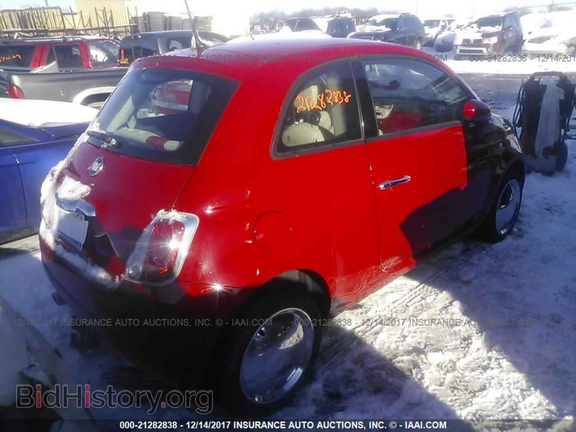 2015 Fiat 500 - VIN: 3C3CFFAR5FT503955 - Photo 4