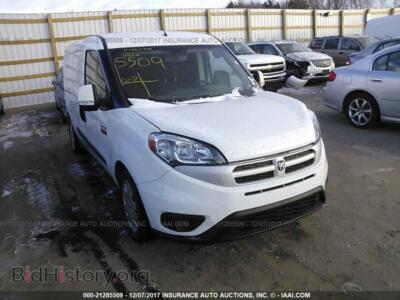 2016 RAM PROMASTER, white — VIN ZFBERFBT7G6C13756, IAAI