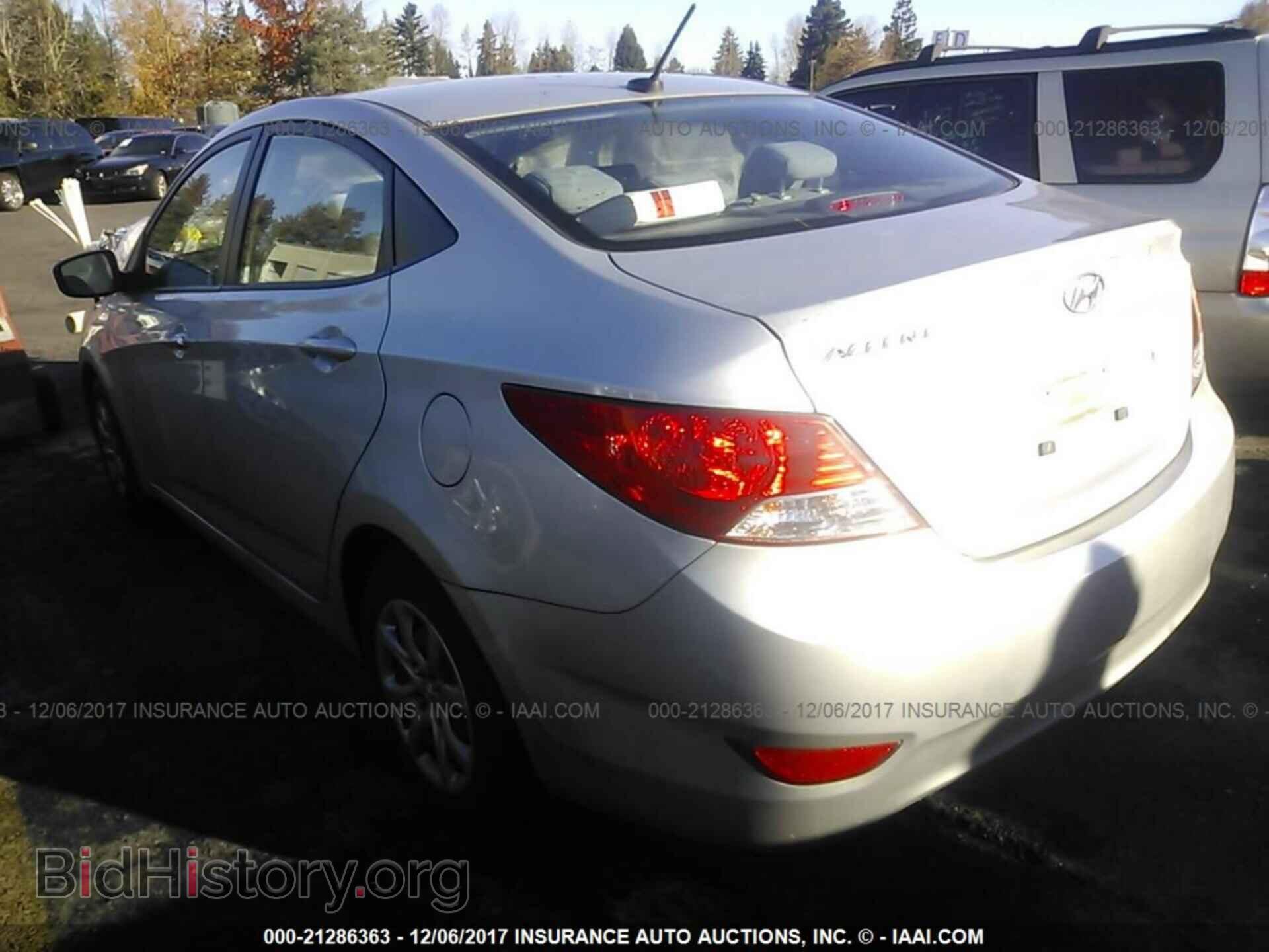 2013 HYUNDAI ACCENT - VIN: KMHCT4AE2DU498928 - Фото 3