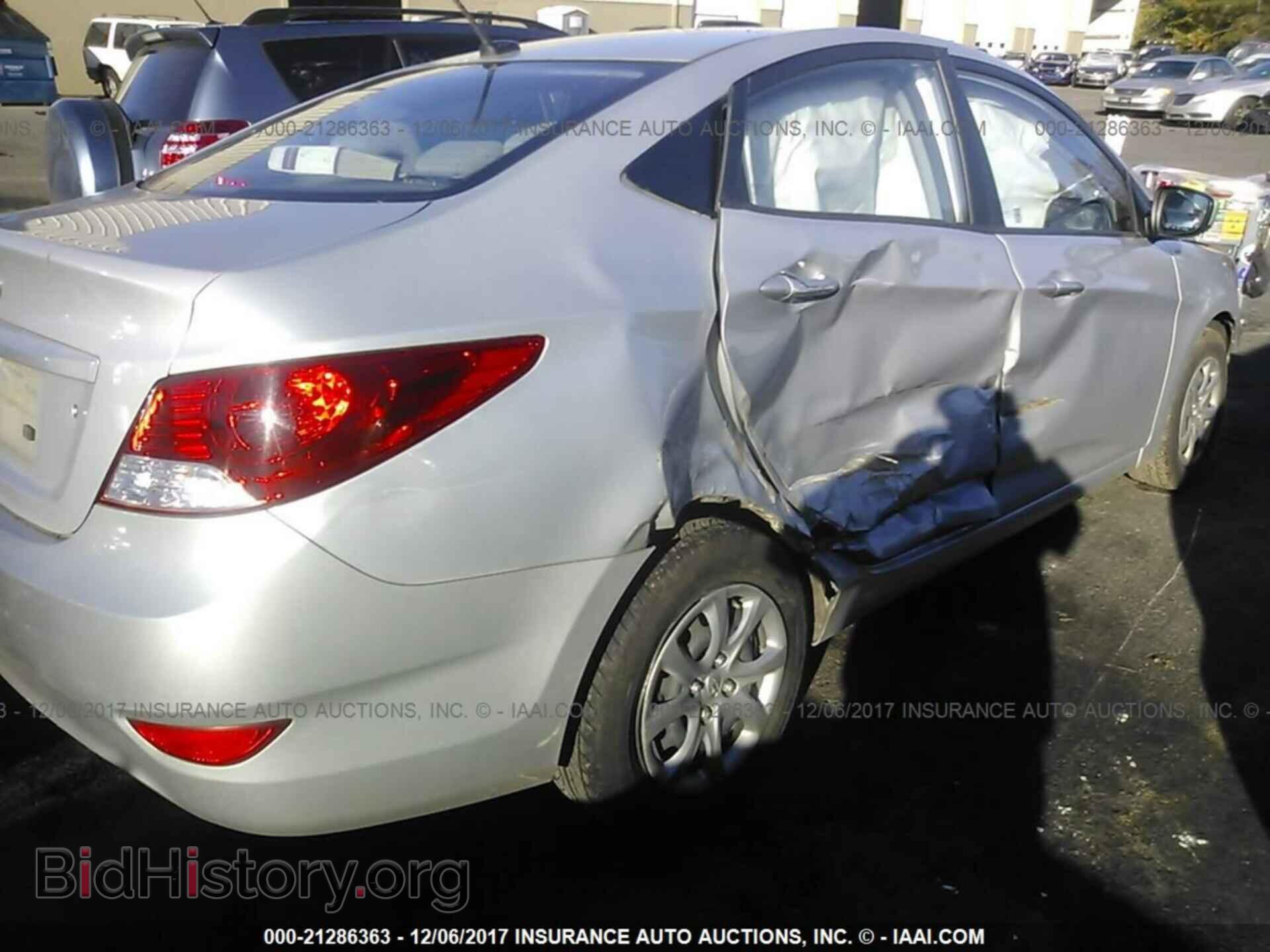 2013 HYUNDAI ACCENT - VIN: KMHCT4AE2DU498928 - Фото 4