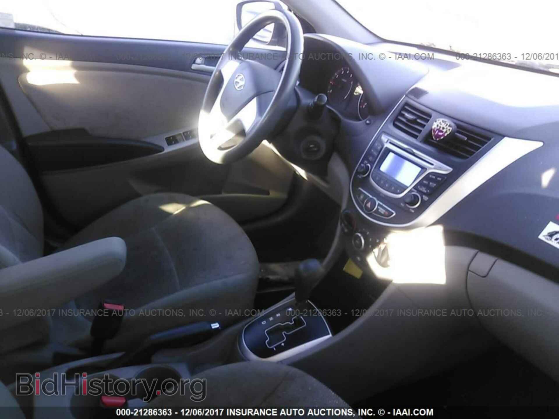 2013 HYUNDAI ACCENT - VIN: KMHCT4AE2DU498928 - Фото 5