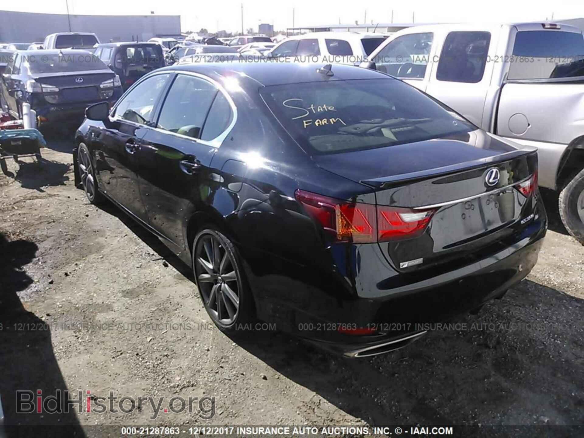 2013 Lexus Gs - VIN: JTHBE1BL1D5026556 - Фото 3