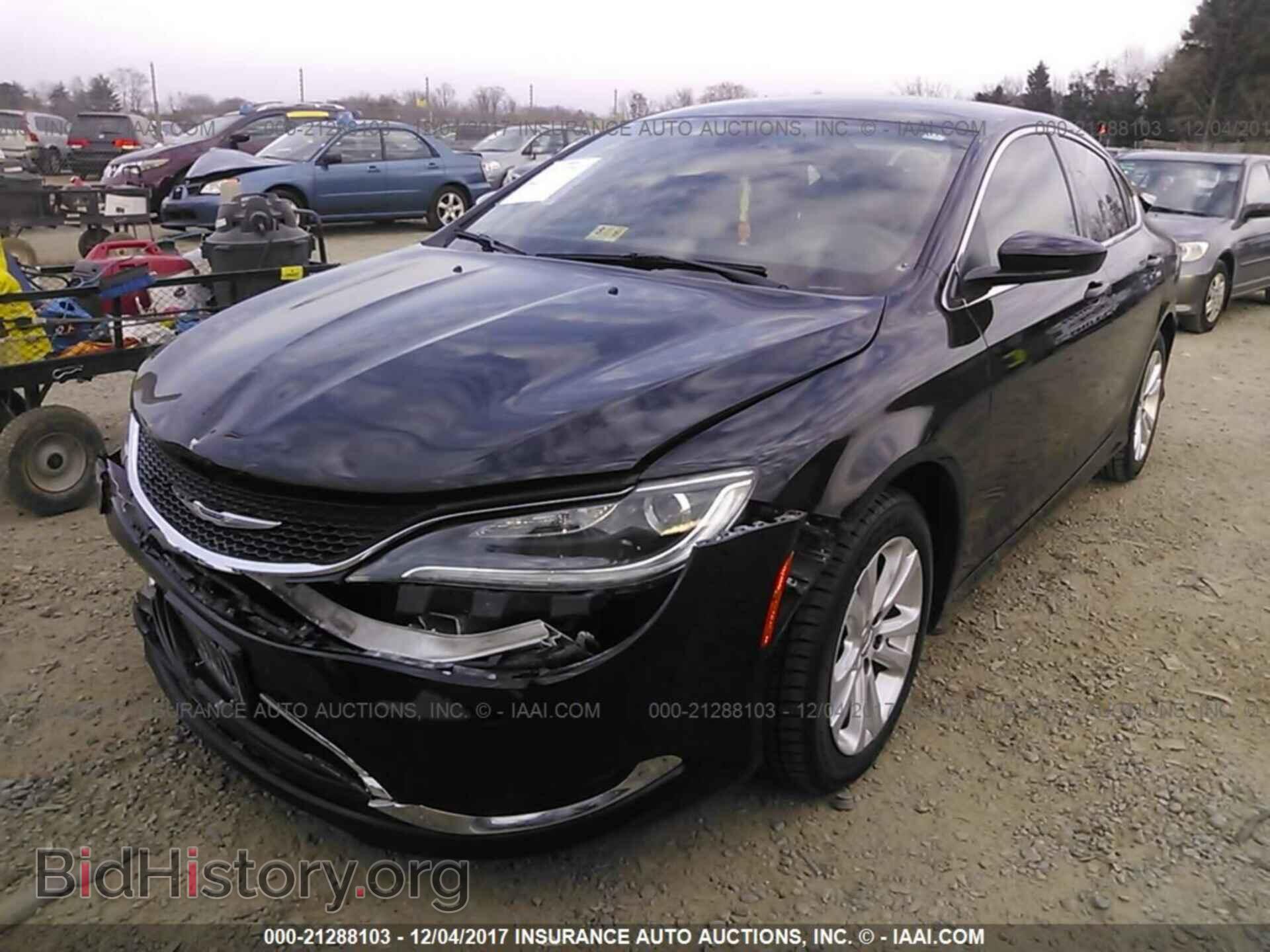 2015 Chrysler 200 - VIN: 1C3CCCAB9FN502706 - Фото 2