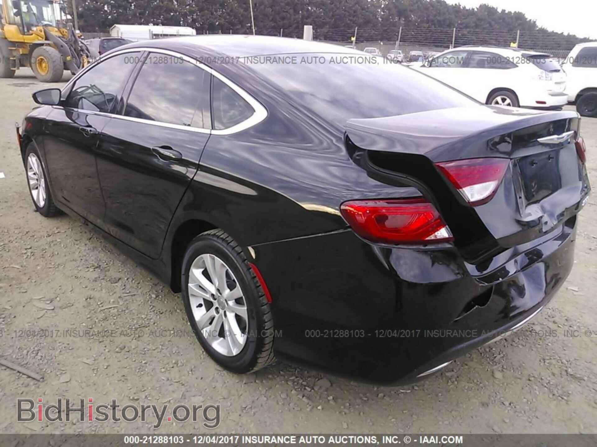2015 Chrysler 200 - VIN: 1C3CCCAB9FN502706 - Фото 3