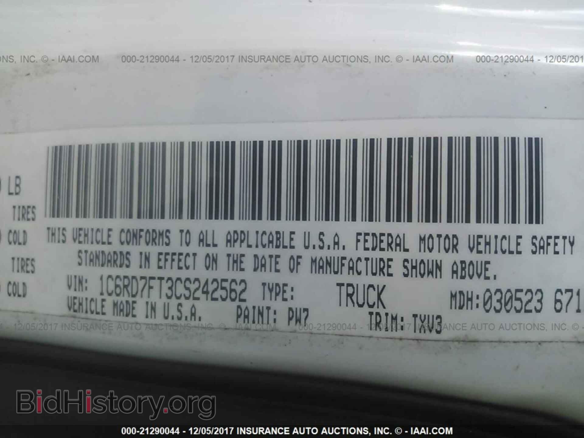 2012 Dodge Ram 1500 - VIN: 1C6RD7FT3CS242562 - Photo 9