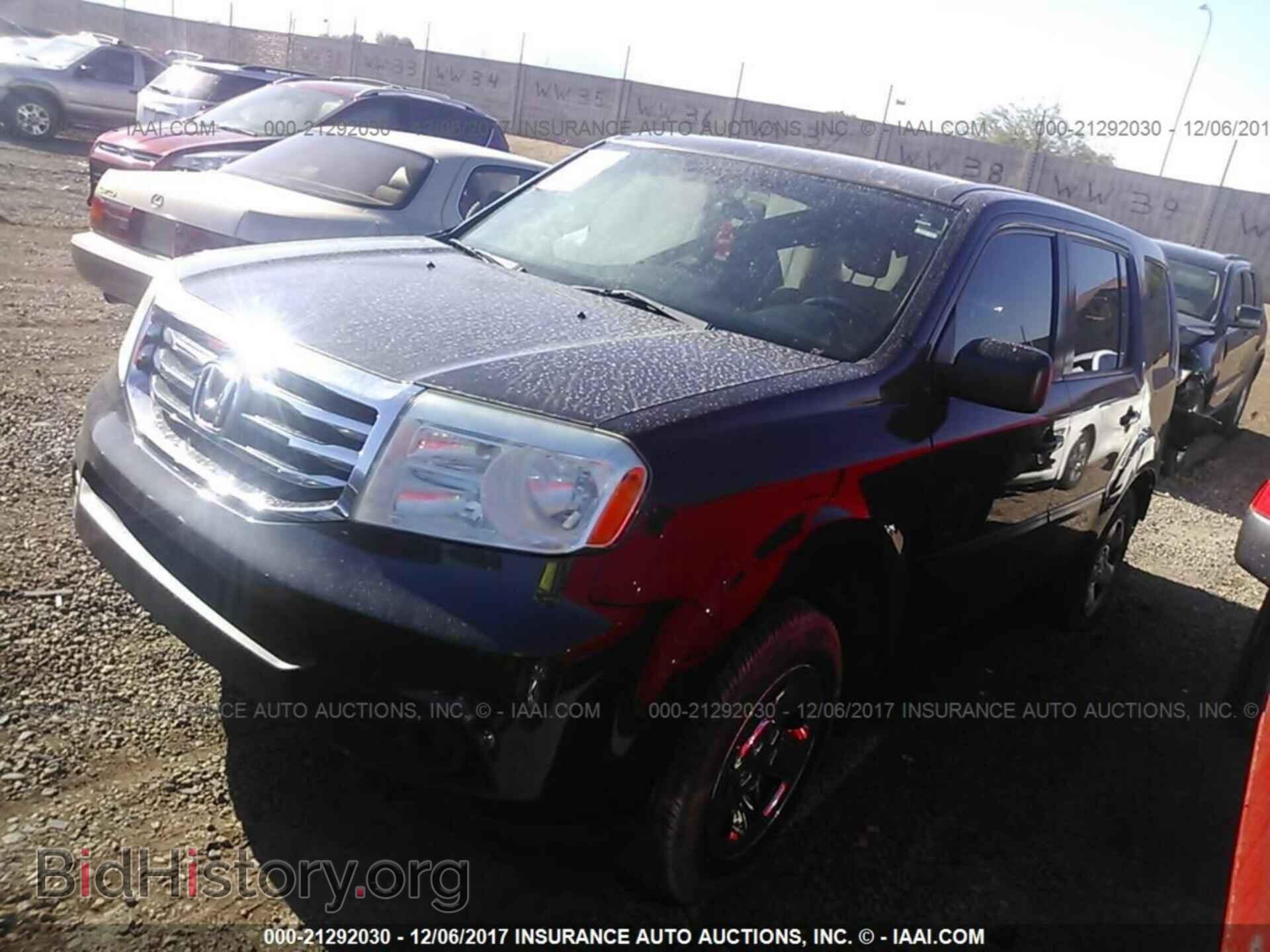 2013 Honda Pilot - VIN: 5FNYF3H2XDB028016 - Фото 2