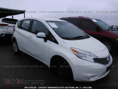 2014 Nissan VERSA NOTE, белый — VIN 3N1CE2CP1EL388694, IAAI