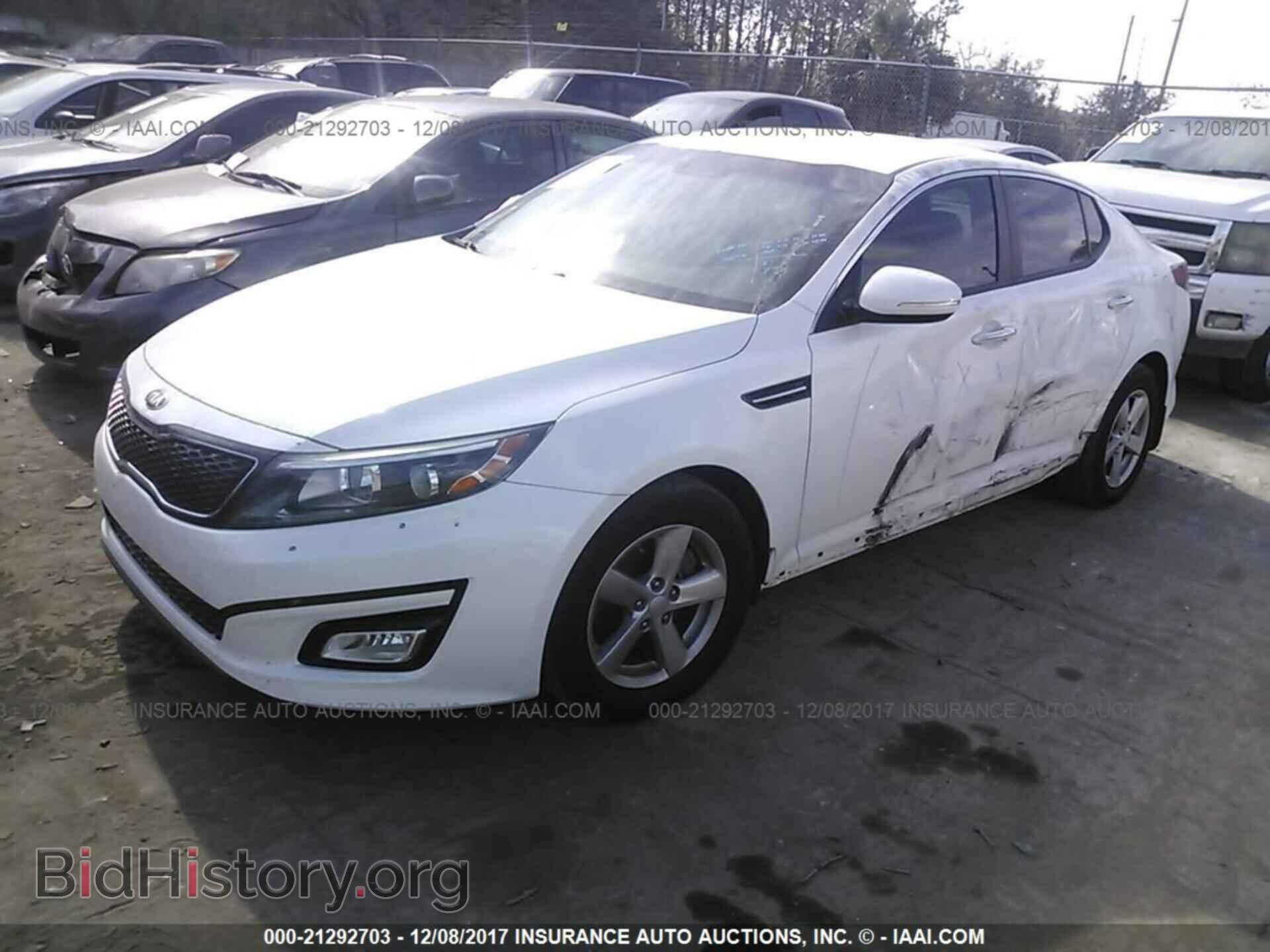 2015 Kia Optima - VIN: KNAGM4A79F5557147 - Photo 2