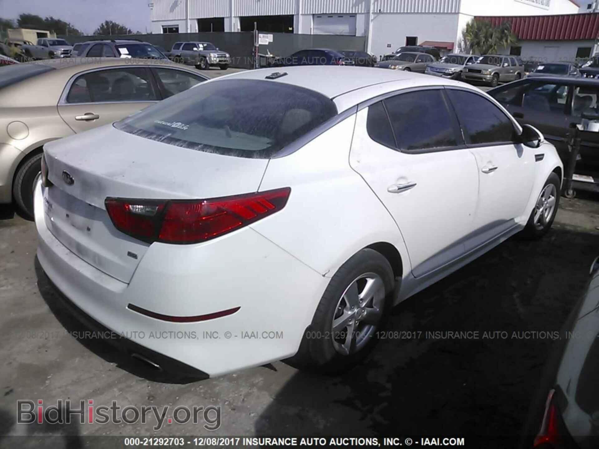 2015 Kia Optima - VIN: KNAGM4A79F5557147 - Photo 4