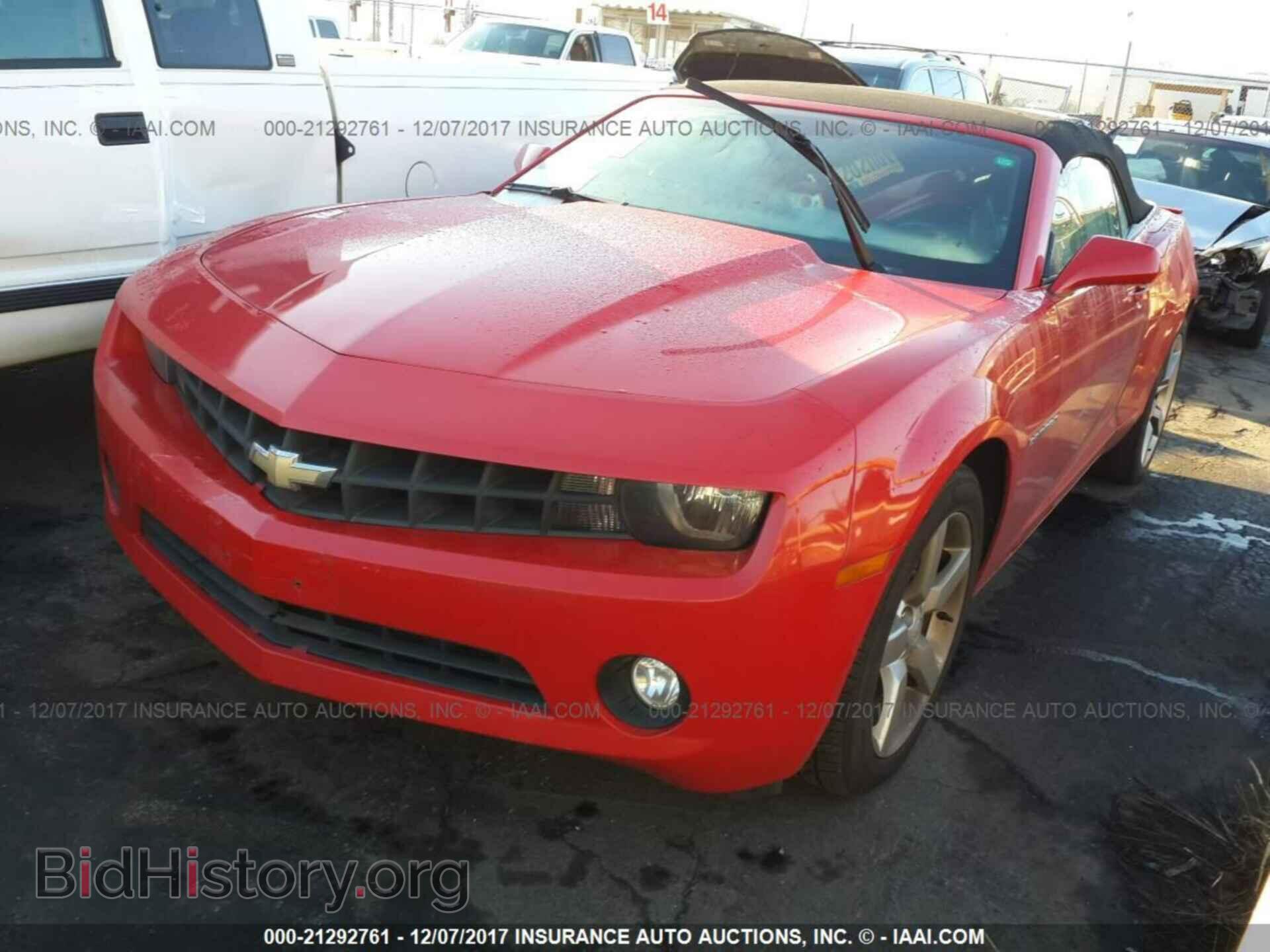 2012 Chevrolet Camaro - VIN: 2G1FC3D30C9121492 - Фото 2