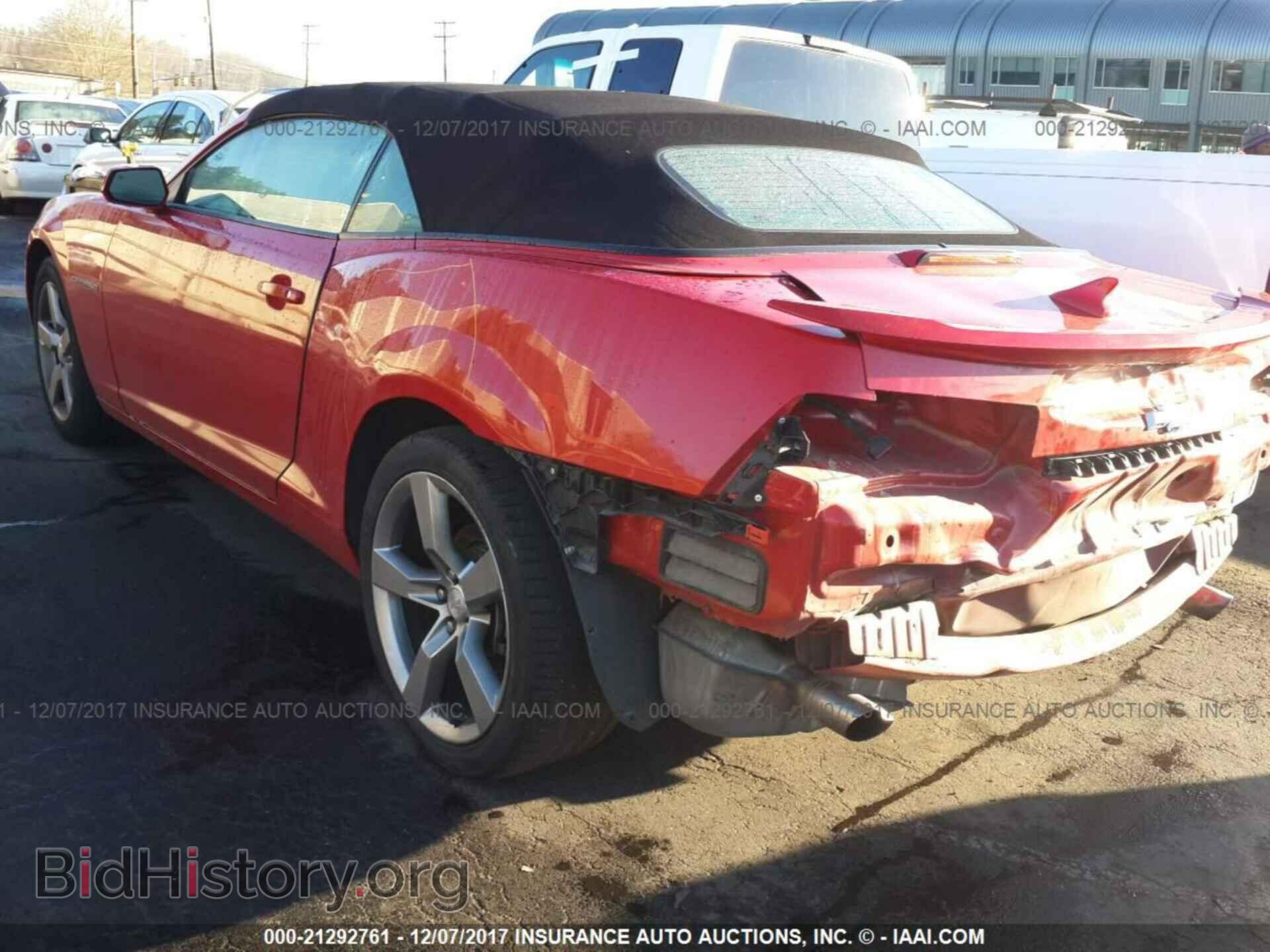 2012 Chevrolet Camaro - VIN: 2G1FC3D30C9121492 - Фото 3
