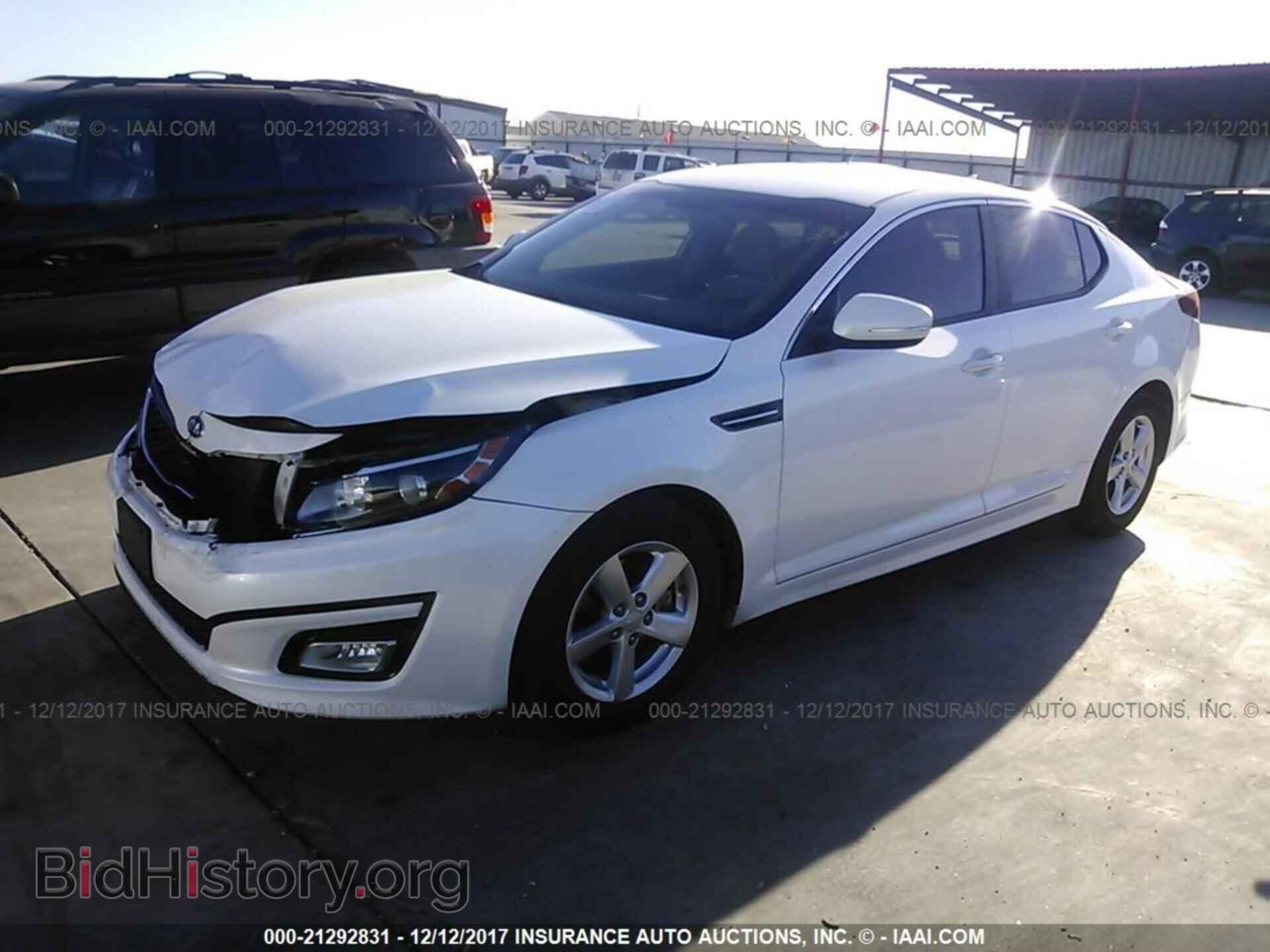 2014 Kia Optima - VIN: KNAGM4A78E5467857 - Photo 2