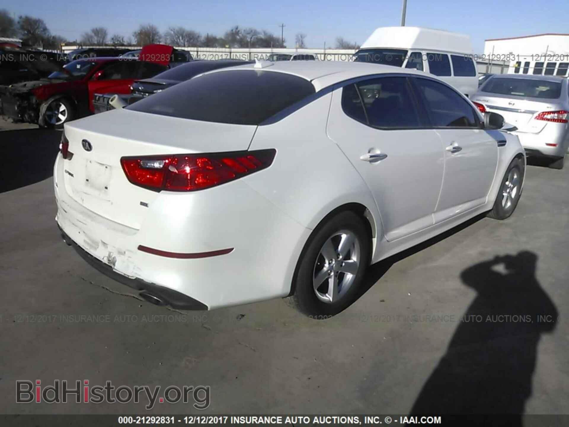 2014 Kia Optima - VIN: KNAGM4A78E5467857 - Photo 4