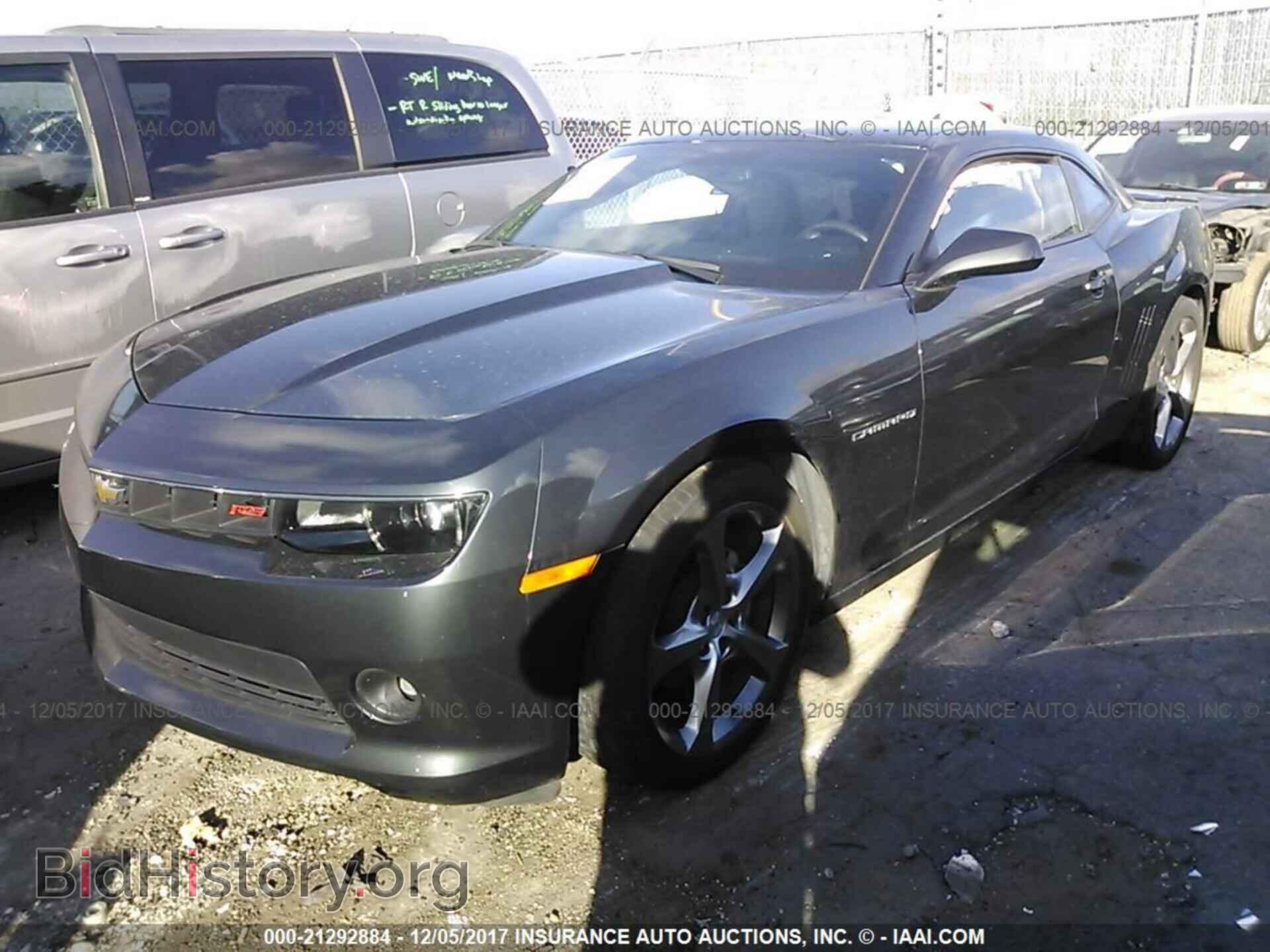 2014 Chevrolet Camaro - VIN: 2G1FC1E33E9287754 - Фото 2