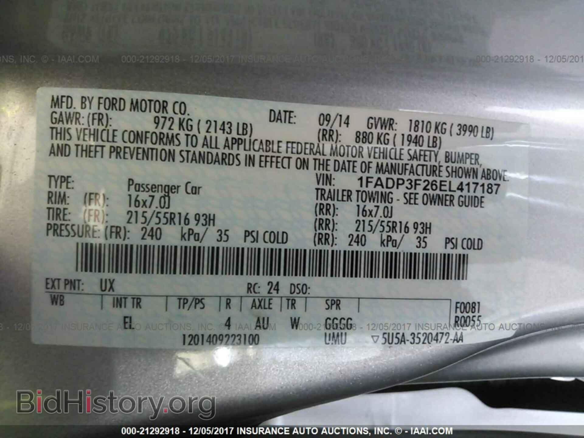 2014 Ford Focus - VIN: 1FADP3F26EL417187 - Photo 9