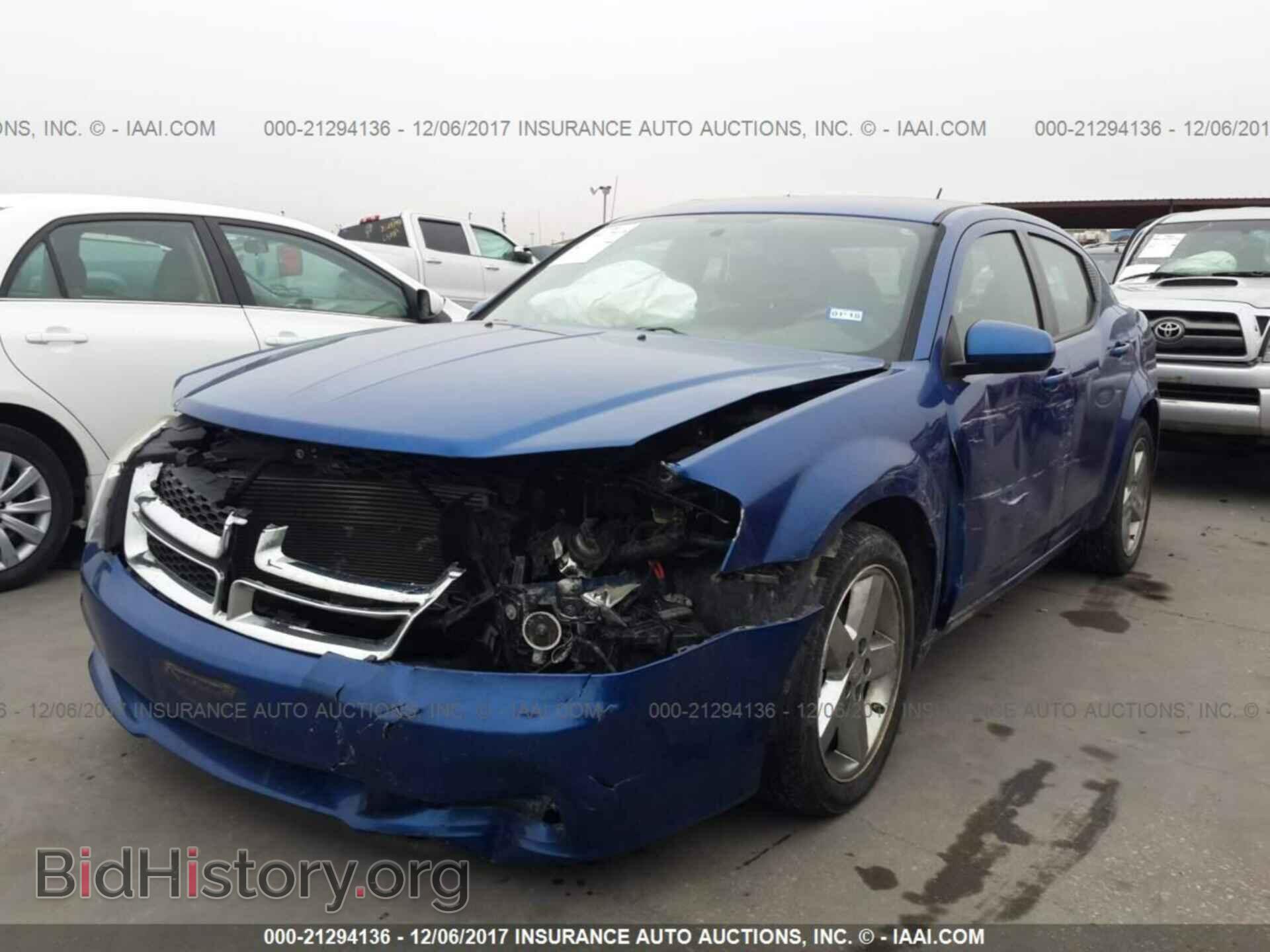 2012 Dodge Avenger - VIN: 1C3CDZCB6CN238532 - Фото 2