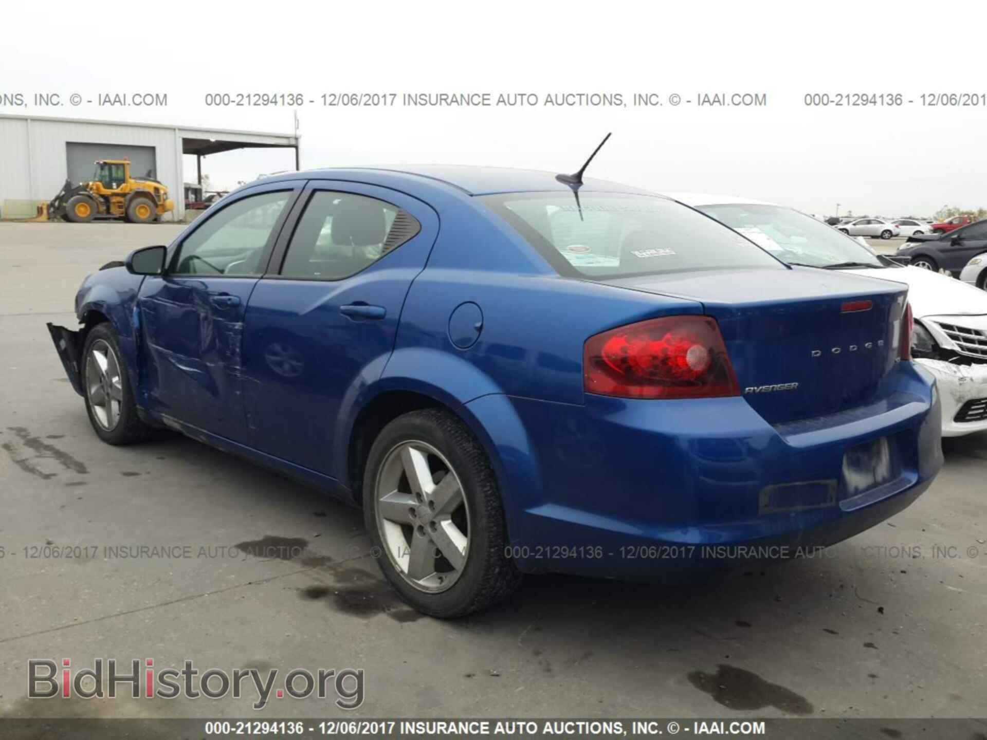 2012 Dodge Avenger - VIN: 1C3CDZCB6CN238532 - Фото 3