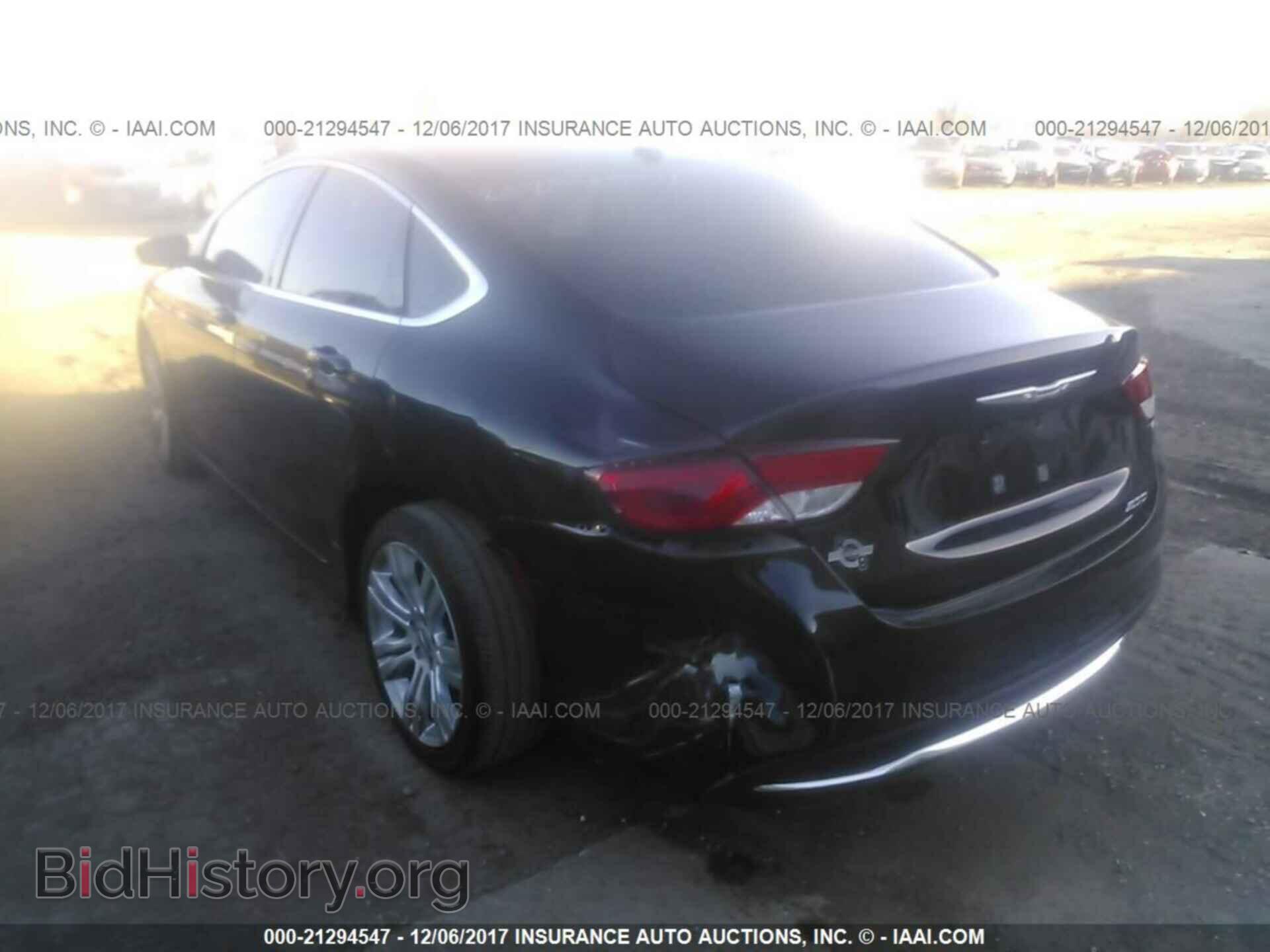 2015 Chrysler 200 - VIN: 1C3CCCAB7FN539074 - Photo 3