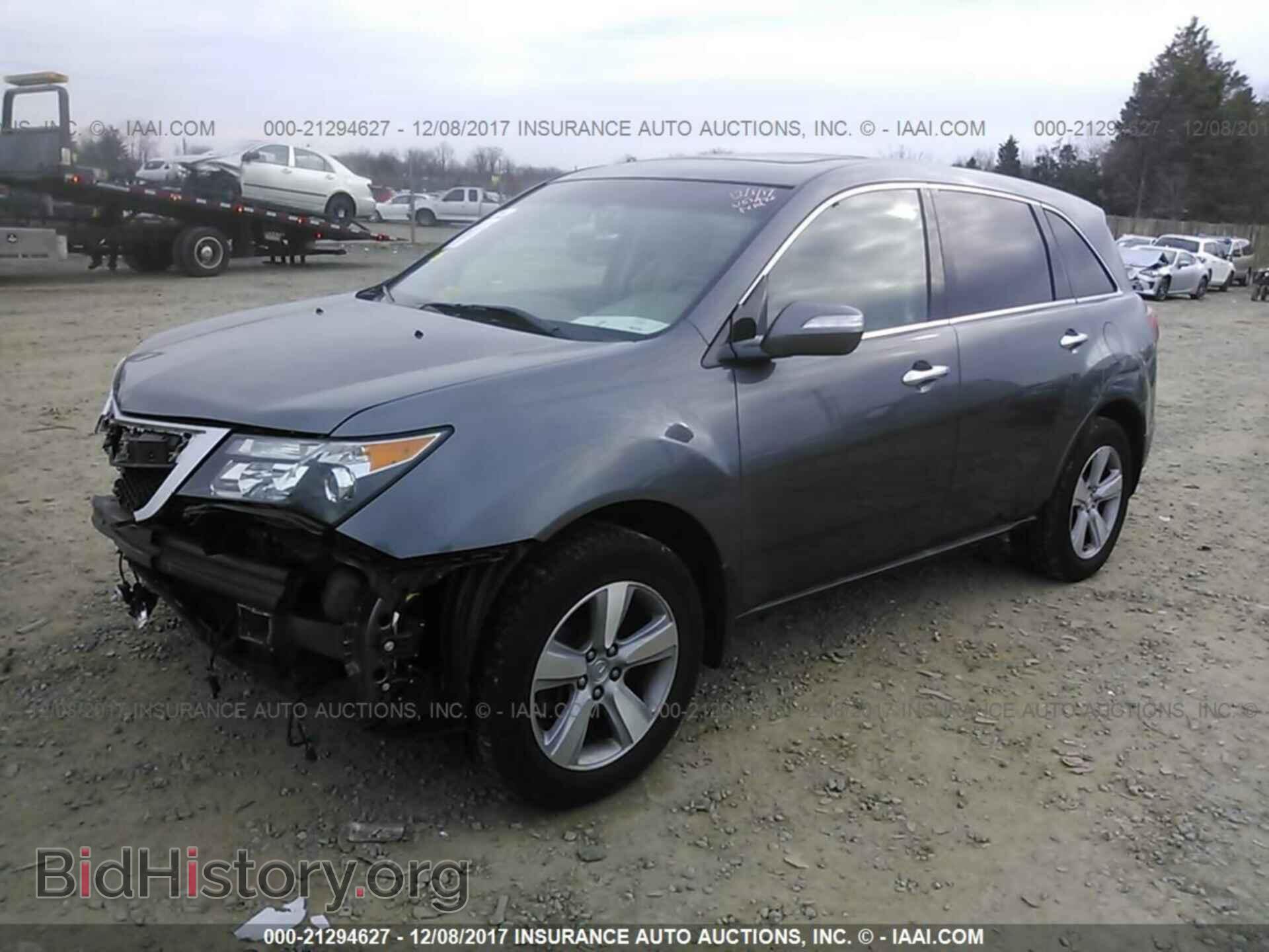 2012 Acura Mdx - VIN: 2HNYD2H25CH549714 - Фото 2