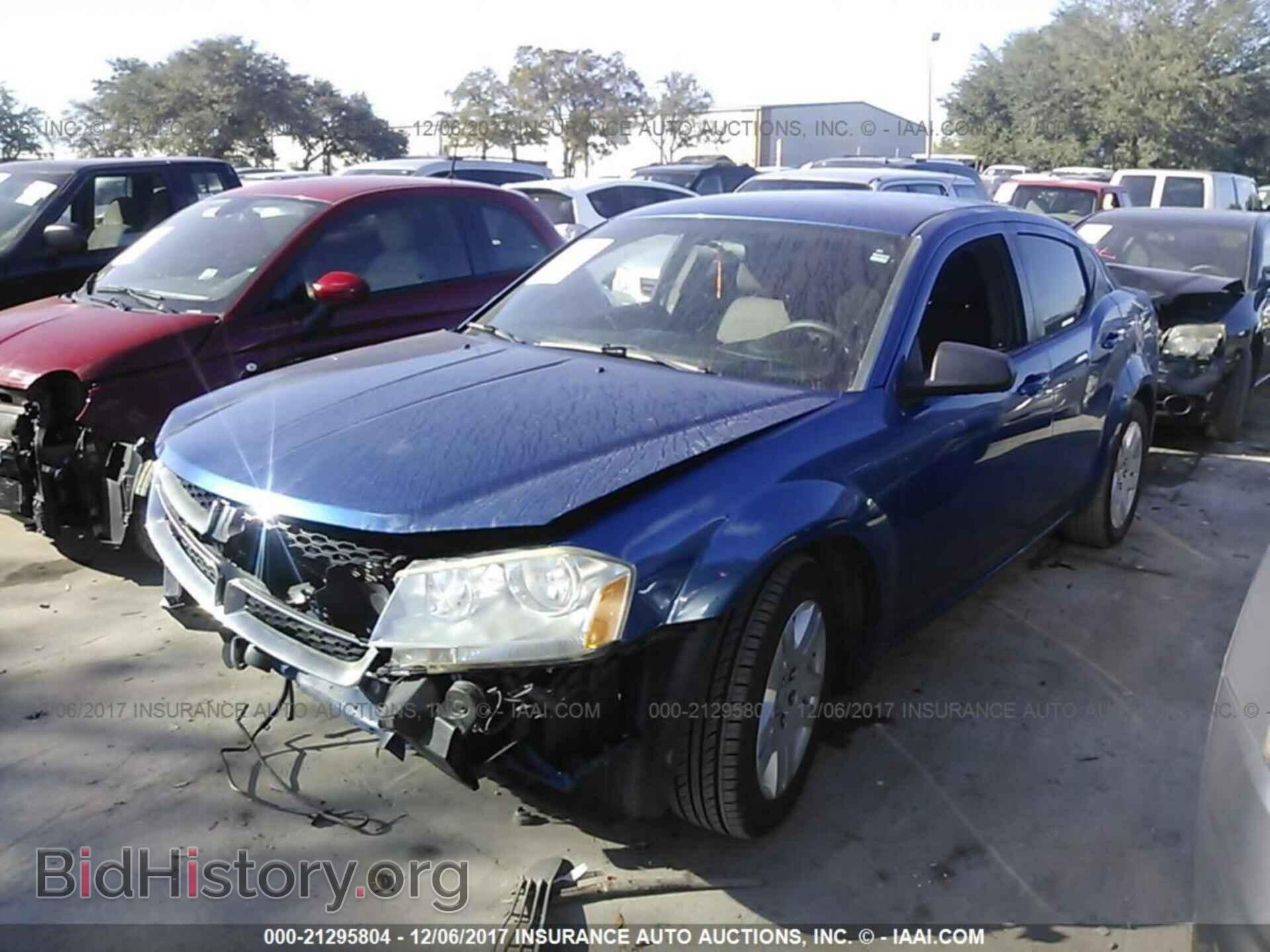 2012 Dodge Avenger - VIN: 1C3CDZAB0CN294436 - Фото 2