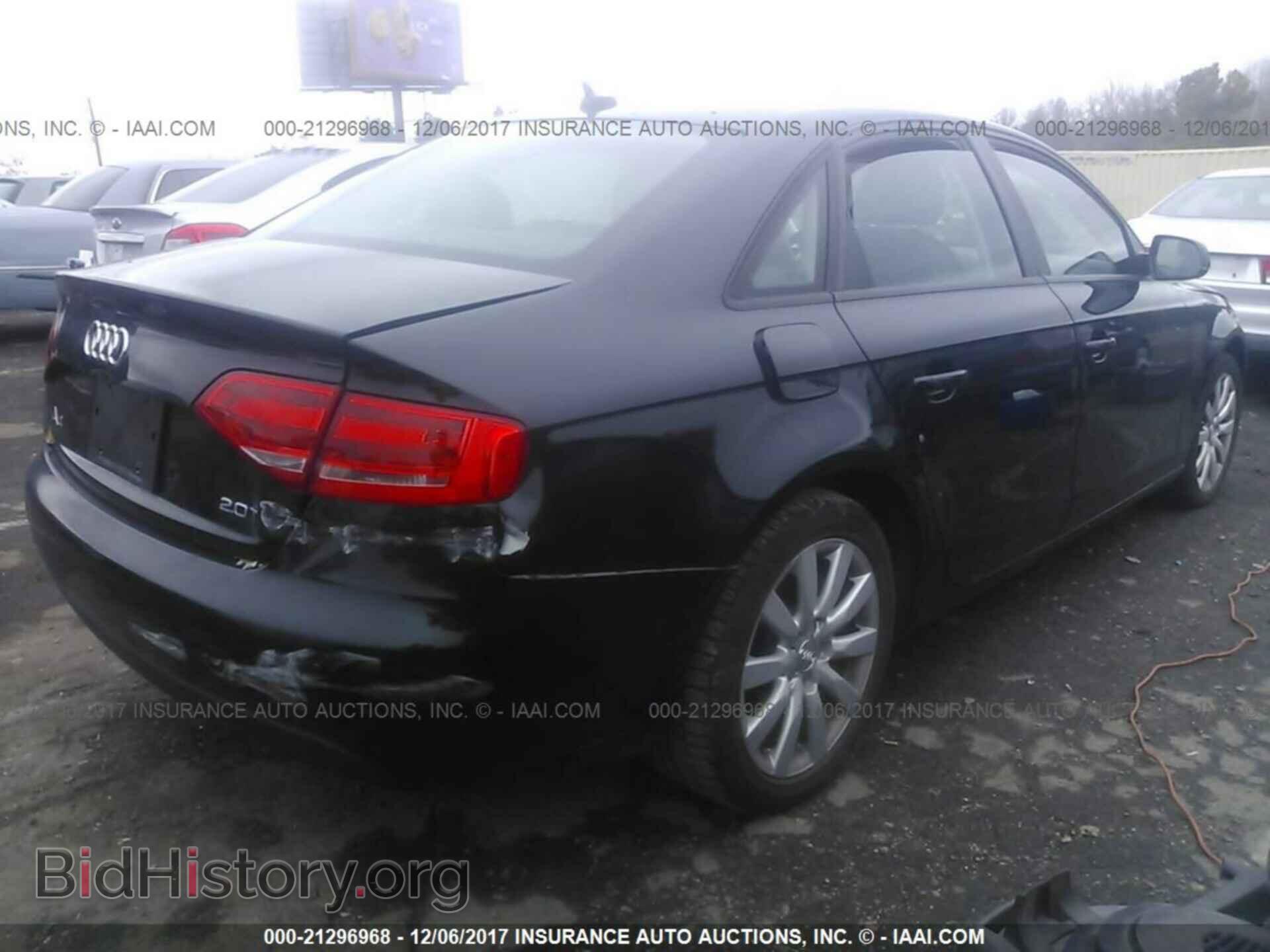 2012 Audi A4 - VIN: WAUAFAFL7CA118066 - Фото 4
