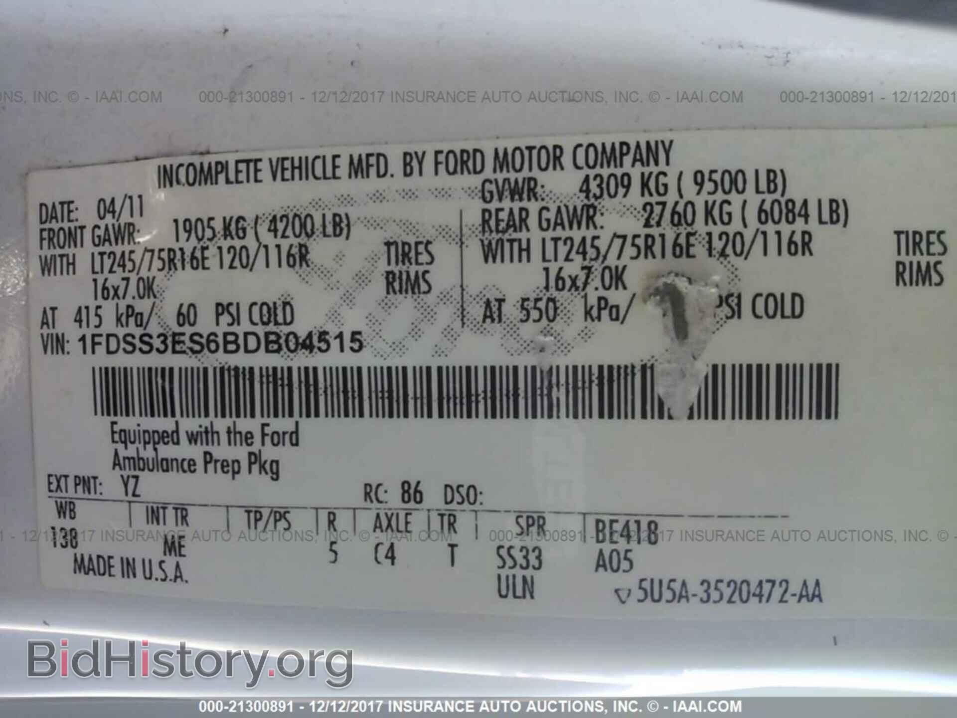 2011 Ford Econoline - VIN: 1FDSS3ES6BDB04515 - Photo 9