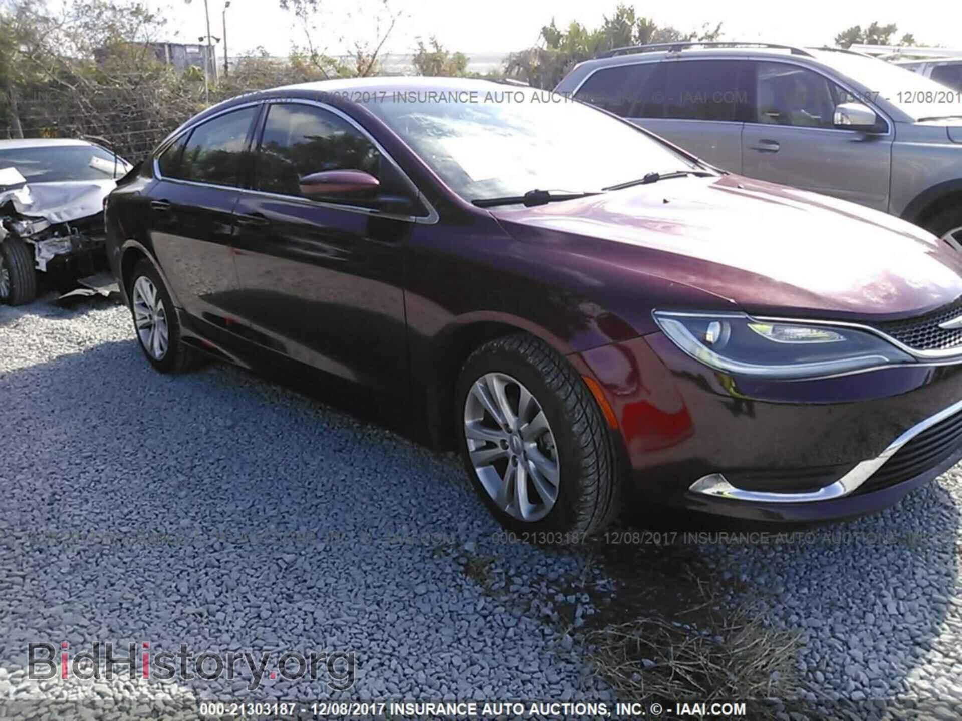 Photo 1C3CCCABXFN580475 - Chrysler 200 2015