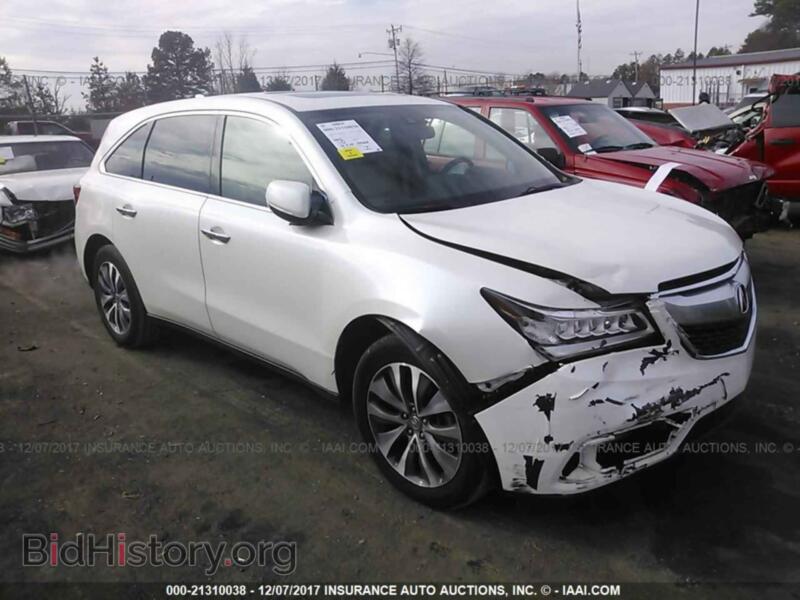 2014 Acura MDX (VIN 5FRYD3H48EB007091) — photo 1 of 10, IAAI, damage: front end