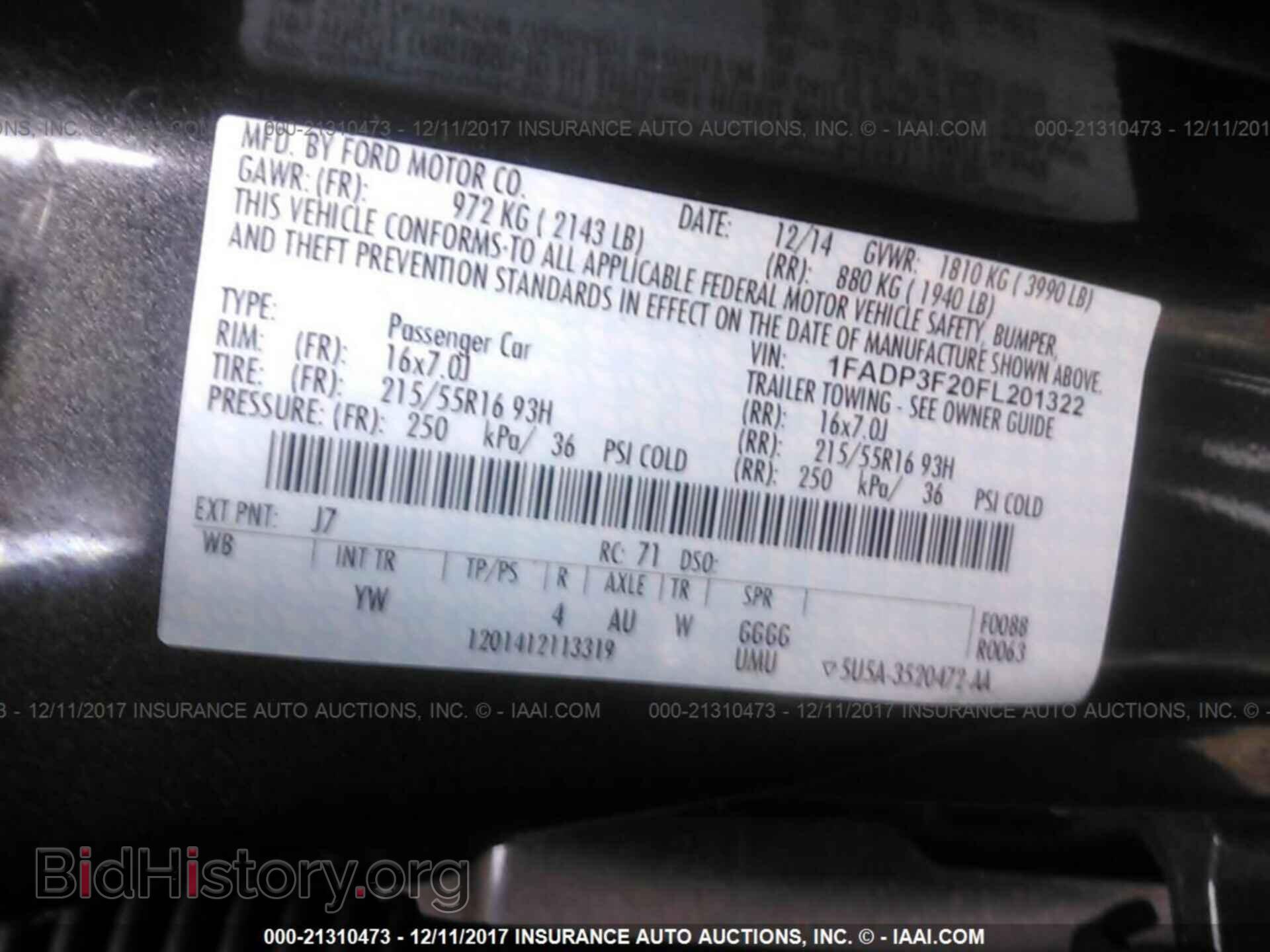2015 Ford Focus - VIN: 1FADP3F20FL201322 - Photo 9