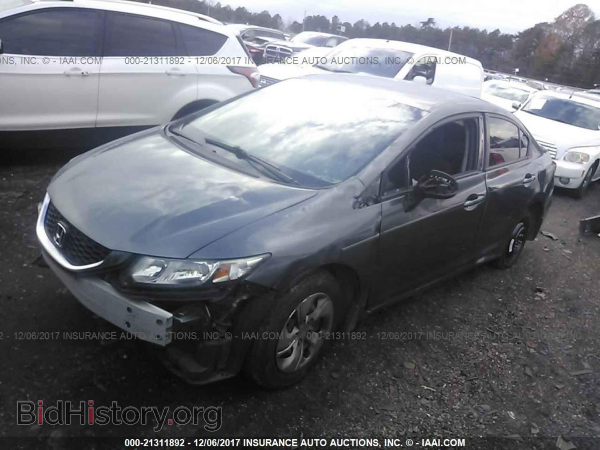 2013 Honda Civic - VIN: 19XFB2F54DE012748 - Фото 2