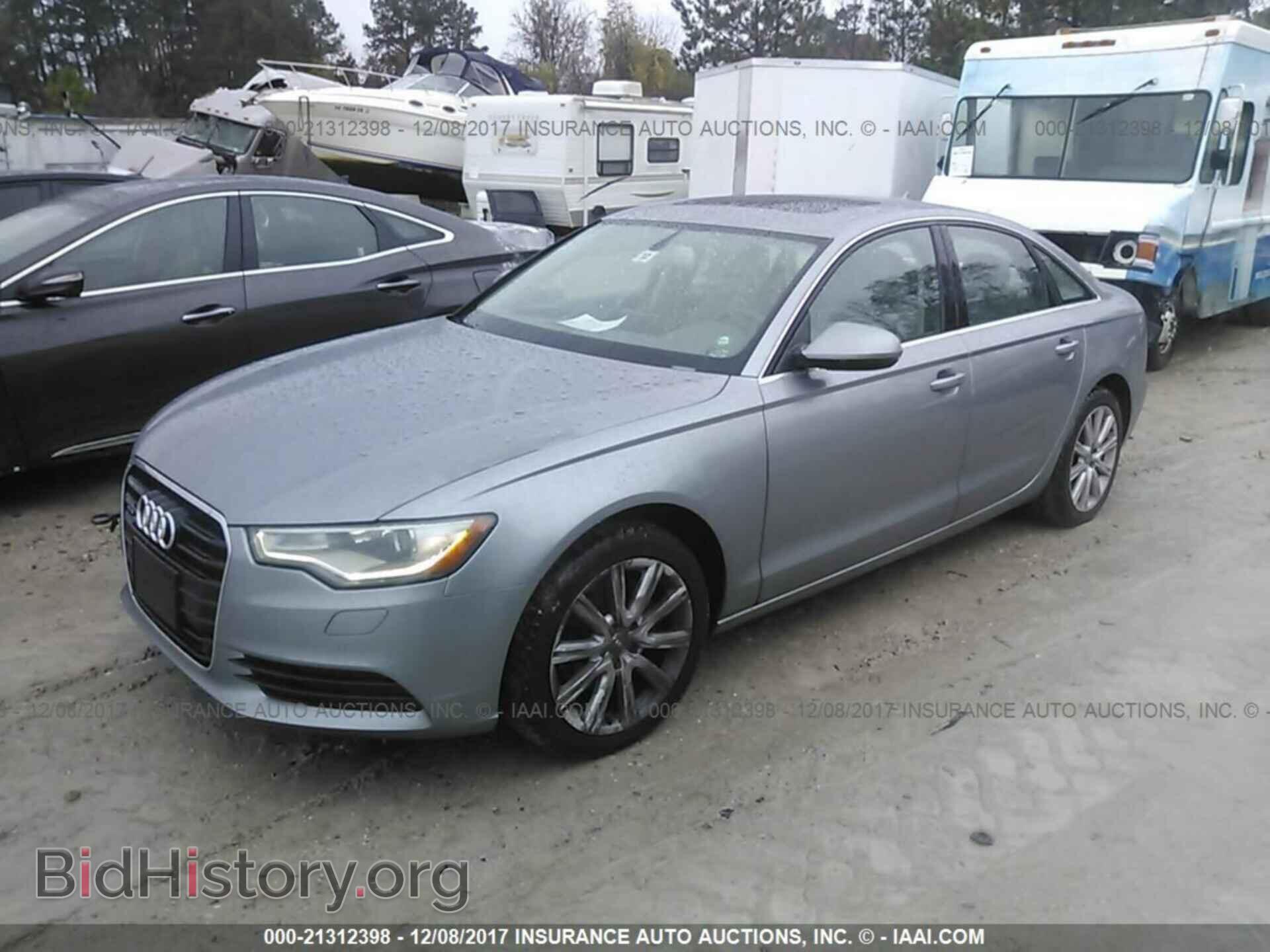 2013 Audi A6 - VIN: WAUGFAFC9DN074365 - Фото 2
