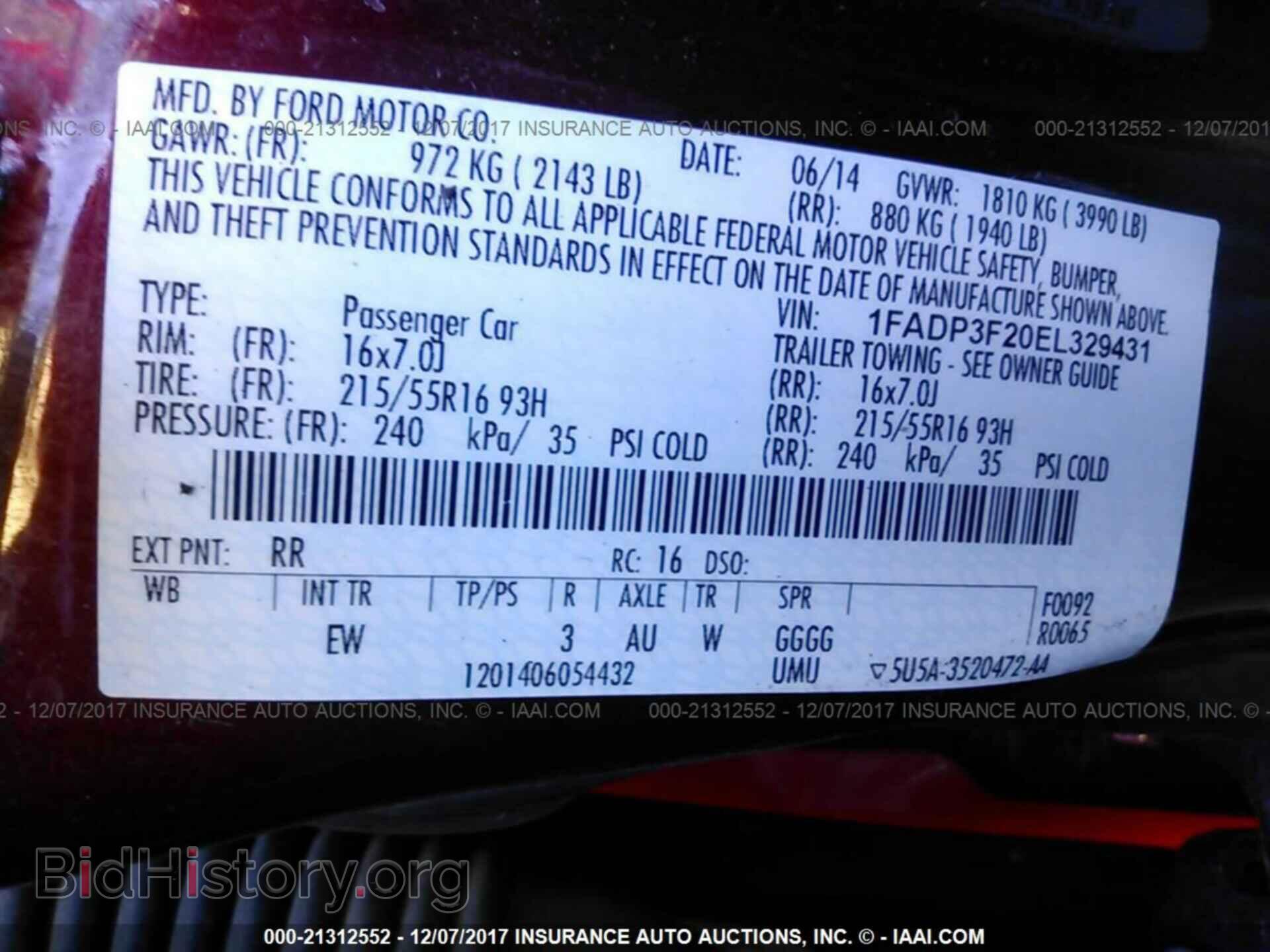 2014 Ford Focus - VIN: 1FADP3F20EL329431 - Photo 9