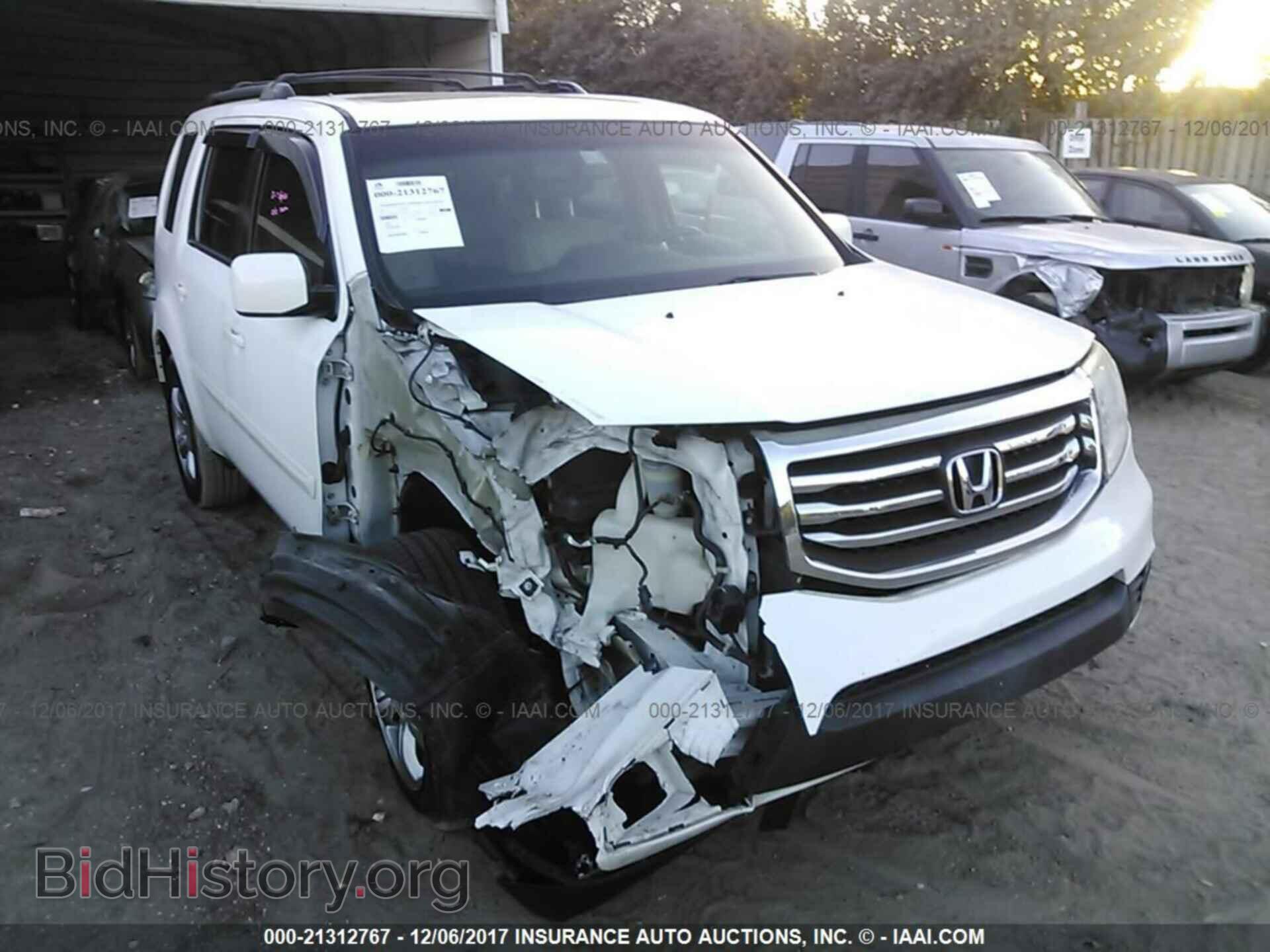 Фотография 5FNYF3H78CB038070 - Honda Pilot 2012