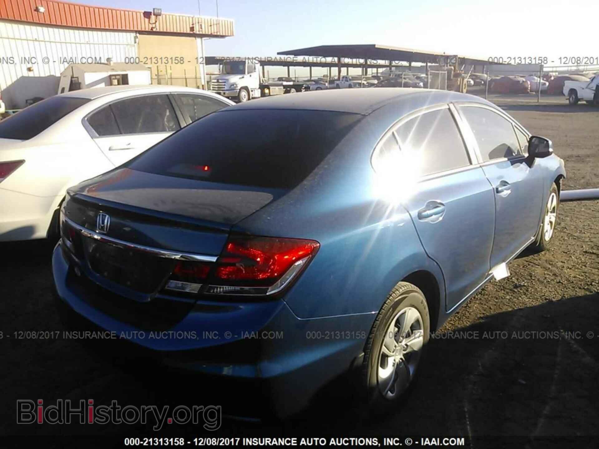 2013 Honda Civic - VIN: 2HGFB2F54DH549657 - Фото 4